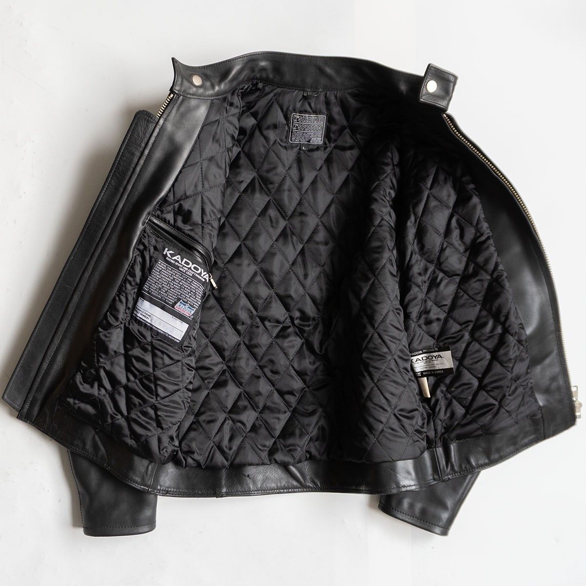 Kadoya Kadoya Cafe racer jacket Black Size L Size US L / EU 52-54 / 3 - 3 Thumbnail