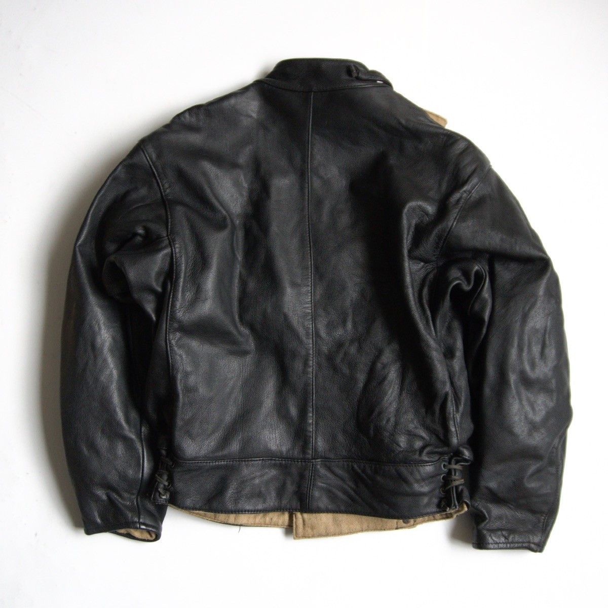 Kadoya Kadoya Leather Motorcycle Jacket Black Size L Size US L / EU 52-54 / 3 - 2 Thumbnail