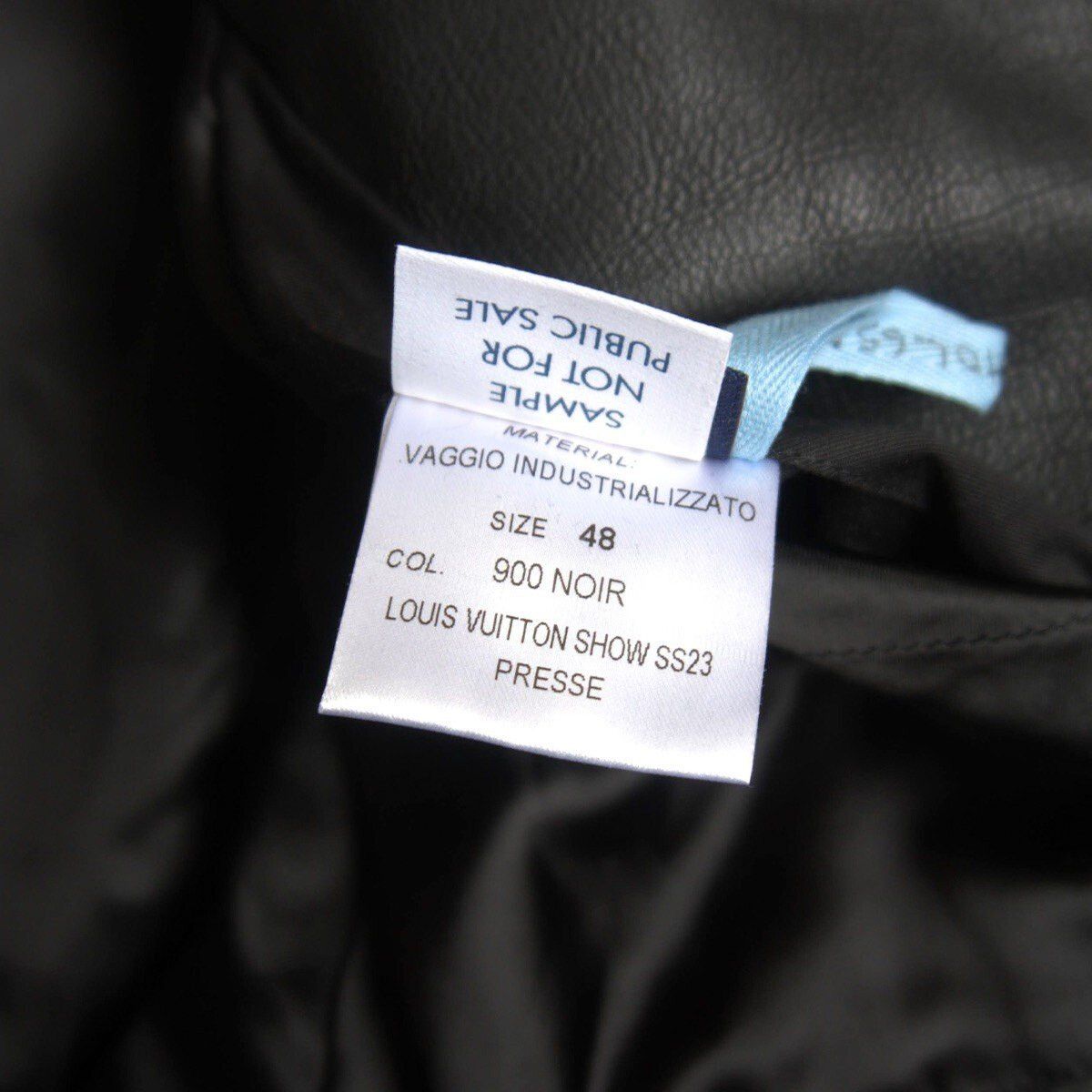 Louis Vuitton Louis Vuitton Leather Motorcycle Jacket Size 48 Size US M / EU 48-50 / 2 - 9 Thumbnail