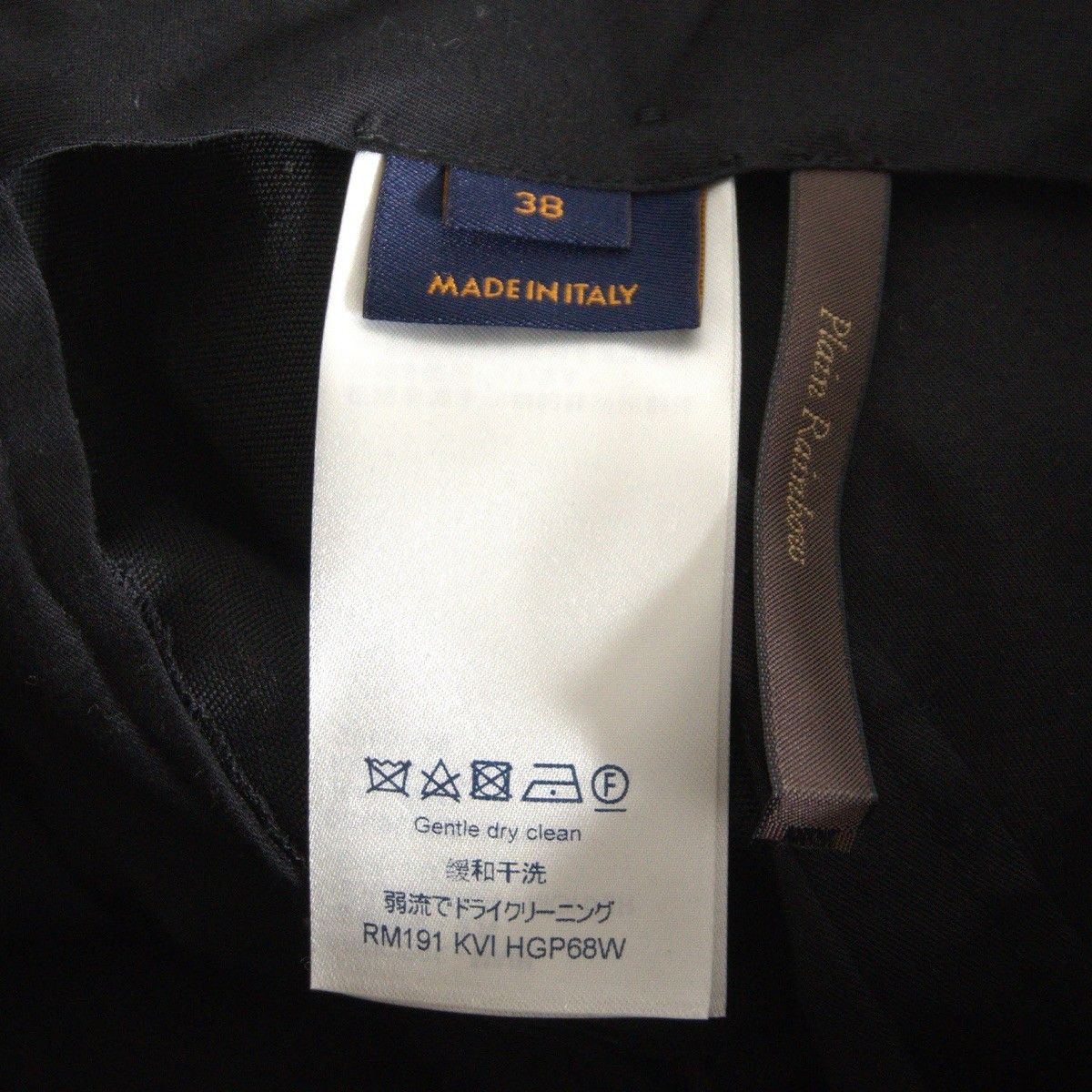 Louis Vuitton Louis Vuitton Slacks Pants Black Size 38 Size US 38 / EU 54 - 7 Thumbnail