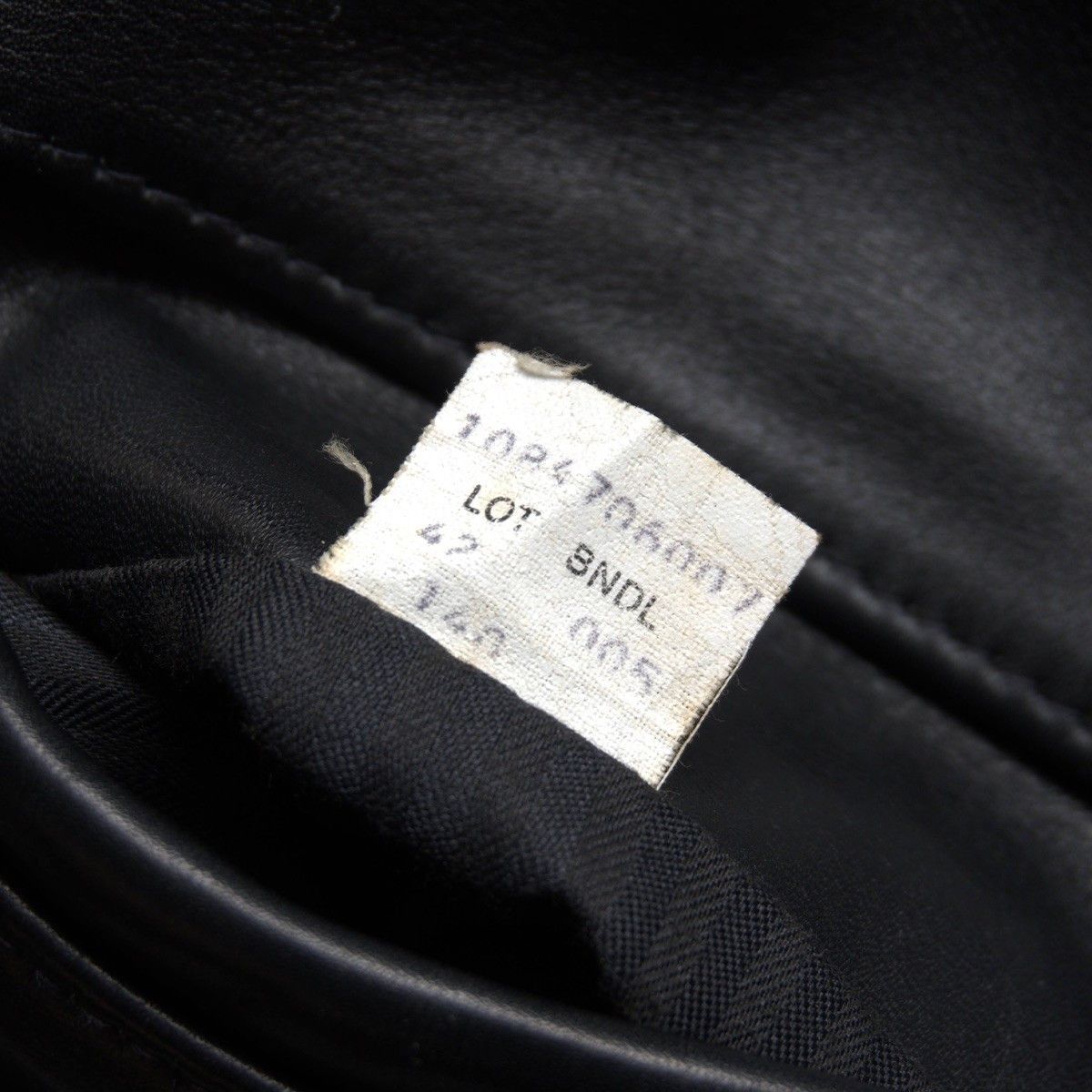 Schott SCHOTT 140 Thick Leather Peacoat Black Size XS Size US XS / EU 42 / 0 - 6 Thumbnail