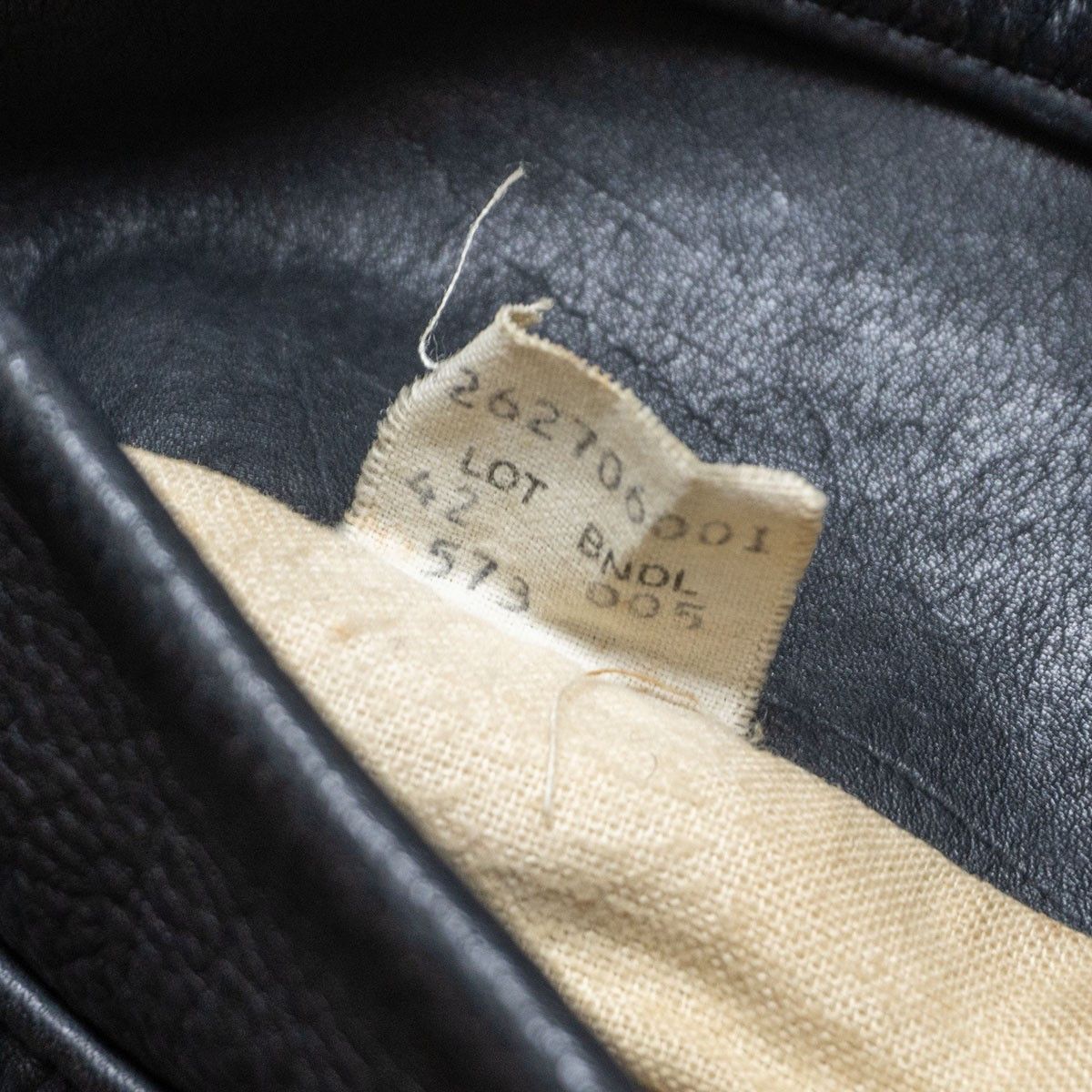 Schott SCHOTT 573 Thick Leather Car Coat Removable Liner Size XS Size US XS / EU 42 / 0 - 6 Thumbnail