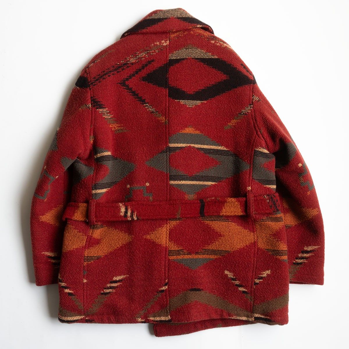 Polo Ralph Lauren POLO RALPH LAUREN Native Pattern Wool P-Coat Size M Size US M / EU 48-50 / 2 - 2 Thumbnail
