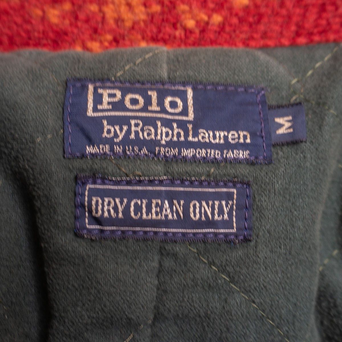 Polo Ralph Lauren POLO RALPH LAUREN Native Pattern Wool P-Coat Size M Size US M / EU 48-50 / 2 - 4 Thumbnail