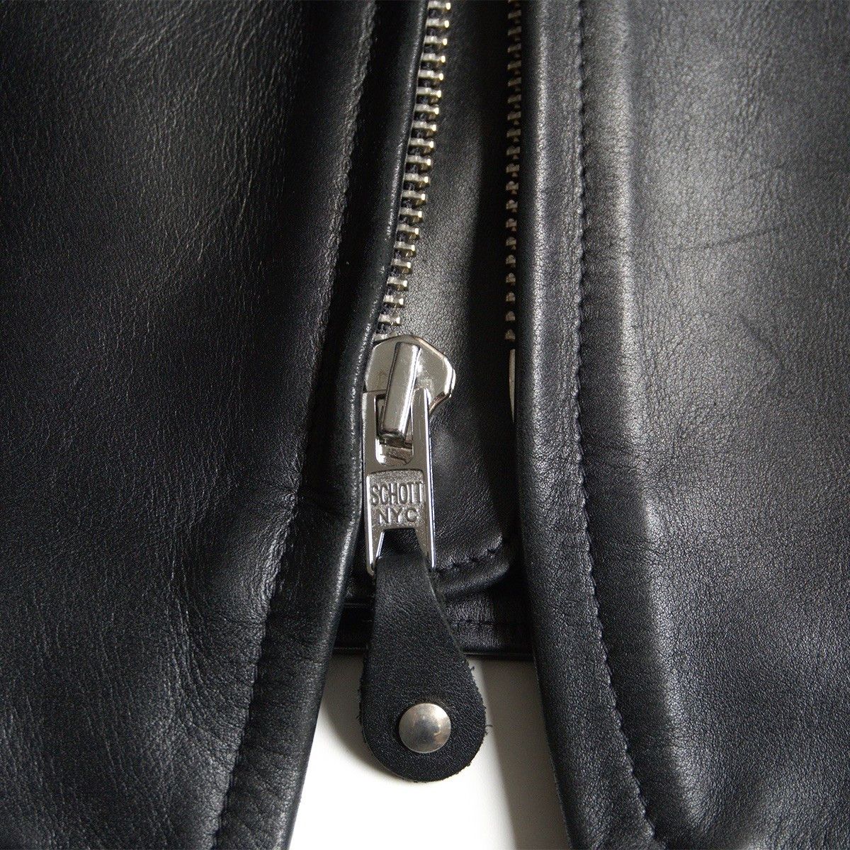 Schott SCHOTT 641XX Steerhide Single Rider Jacket Black Size S Size US S / EU 44-46 / 1 - 4 Thumbnail