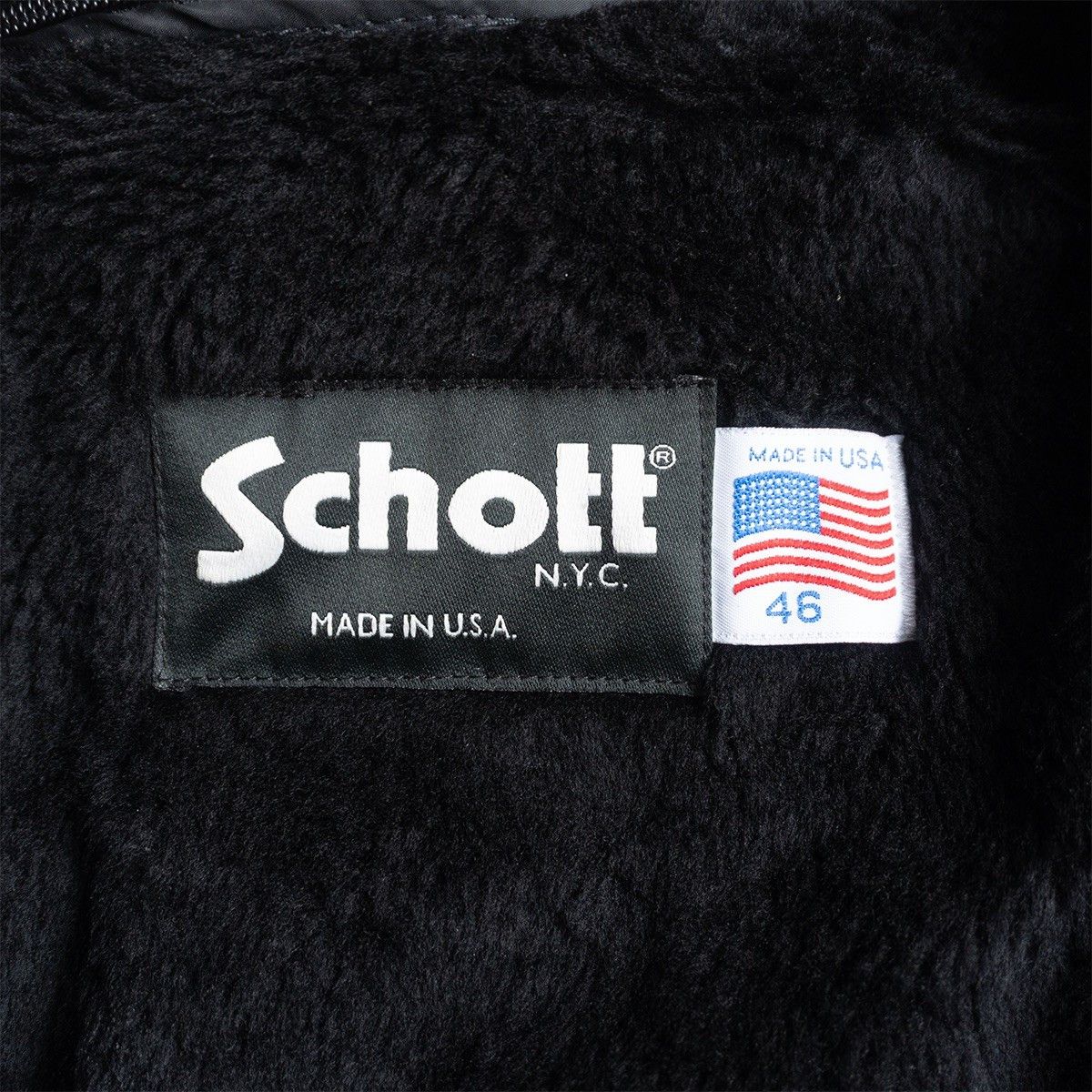 Schott SCHOTT 141 Leather Single Rider Jacket w/ Removable Size S Size US S / EU 44-46 / 1 - 5 Thumbnail