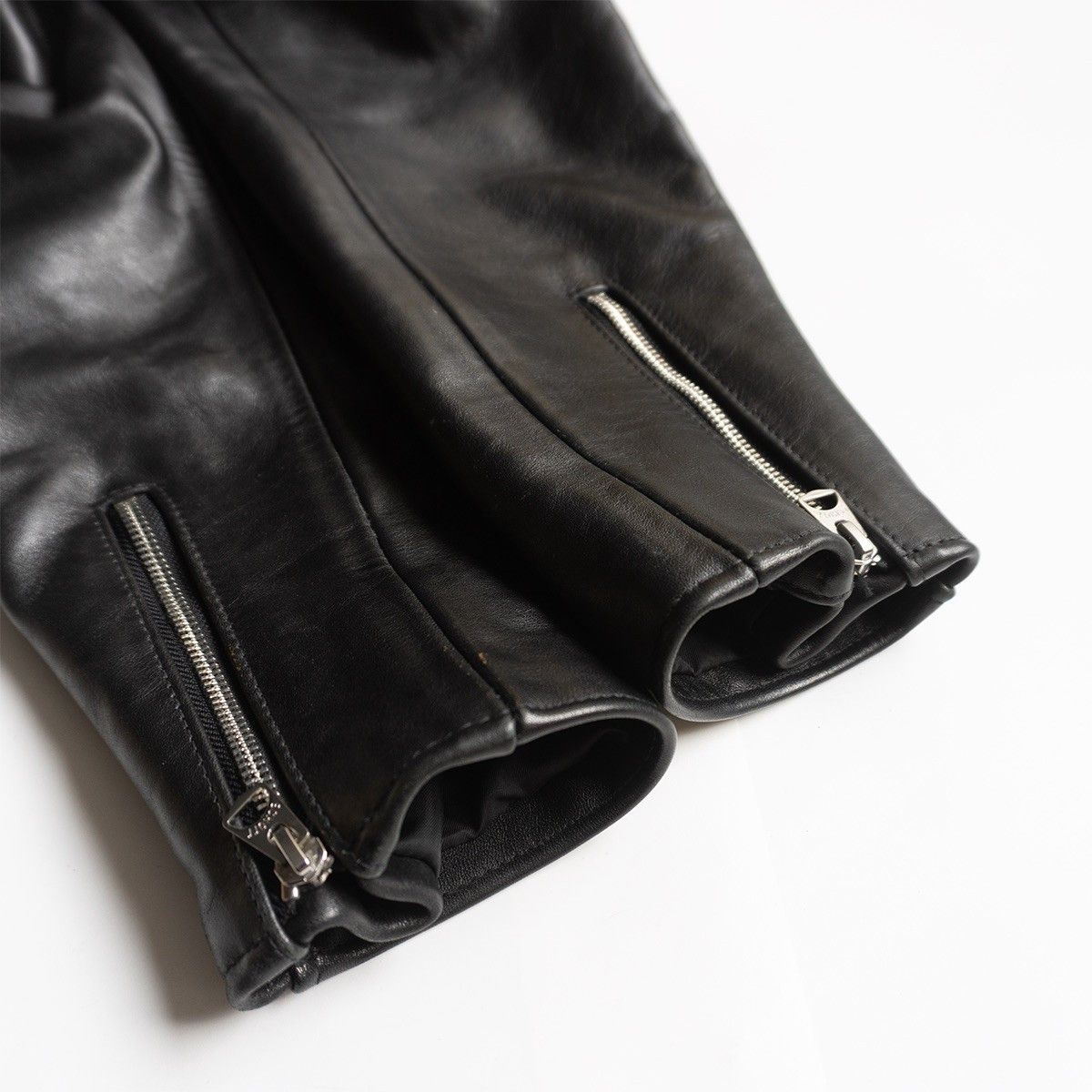 Schott SCHOTT 141 Leather Single Rider Jacket w/ Removable Size S Size US S / EU 44-46 / 1 - 4 Thumbnail