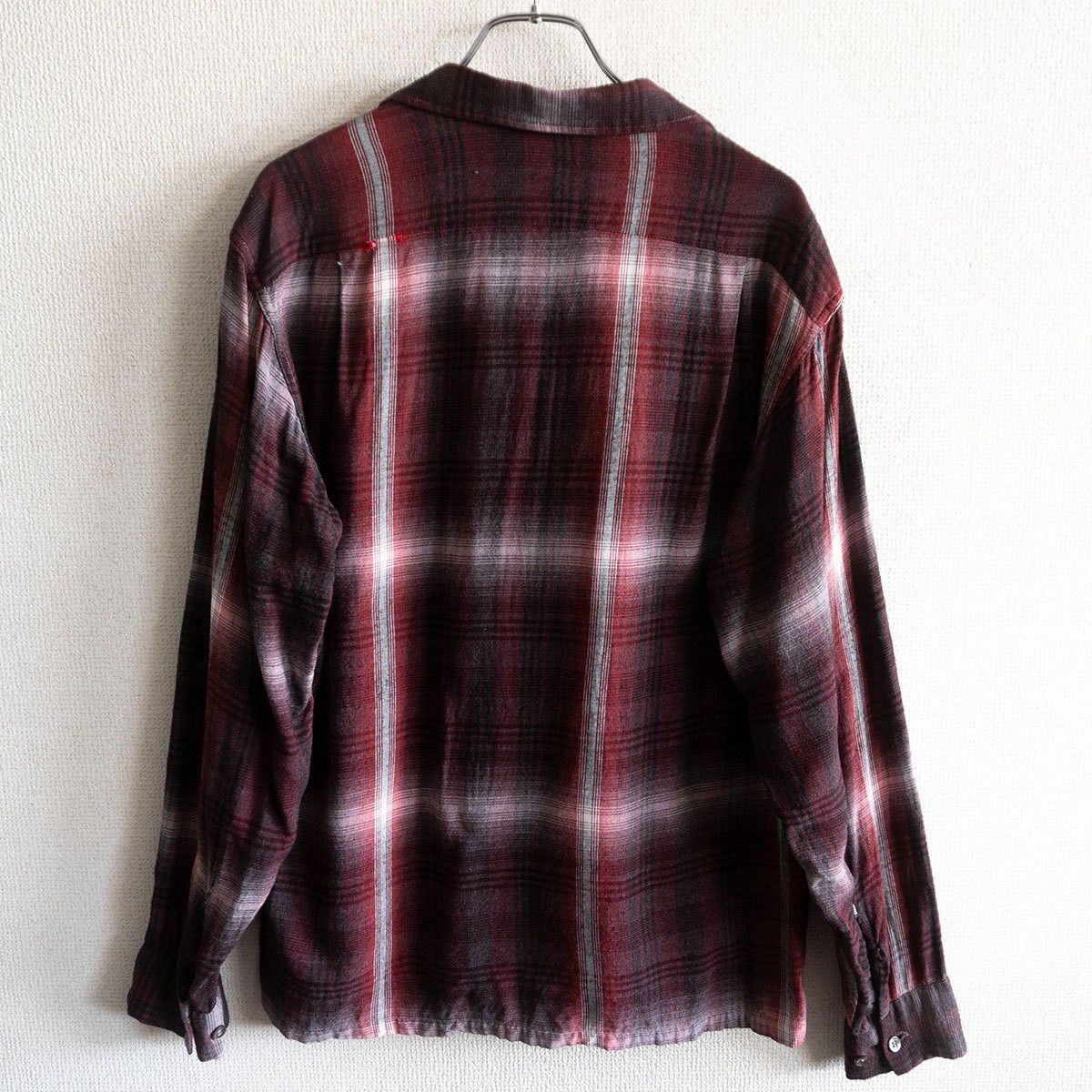 McGregor McGregor 50S Ombre Check Rayon Shirt Size M Size US M / EU 48-50 / 2 - 2 Thumbnail