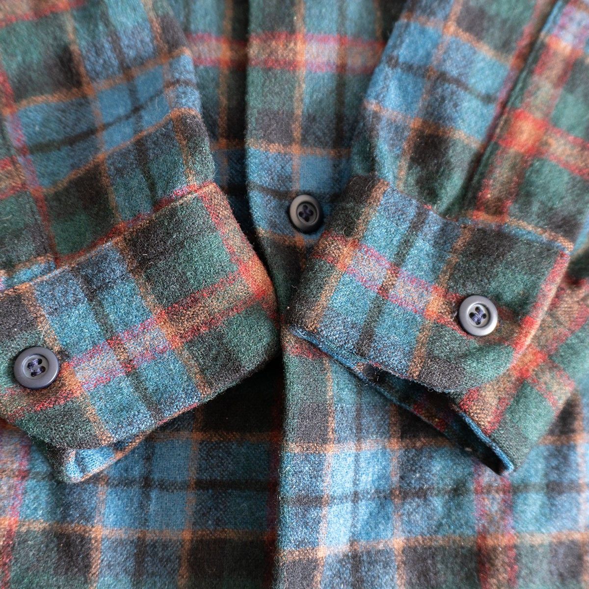Pendleton Pendleton 70S Wool check camp shirt Size M Size US M / EU 48-50 / 2 - 5 Thumbnail