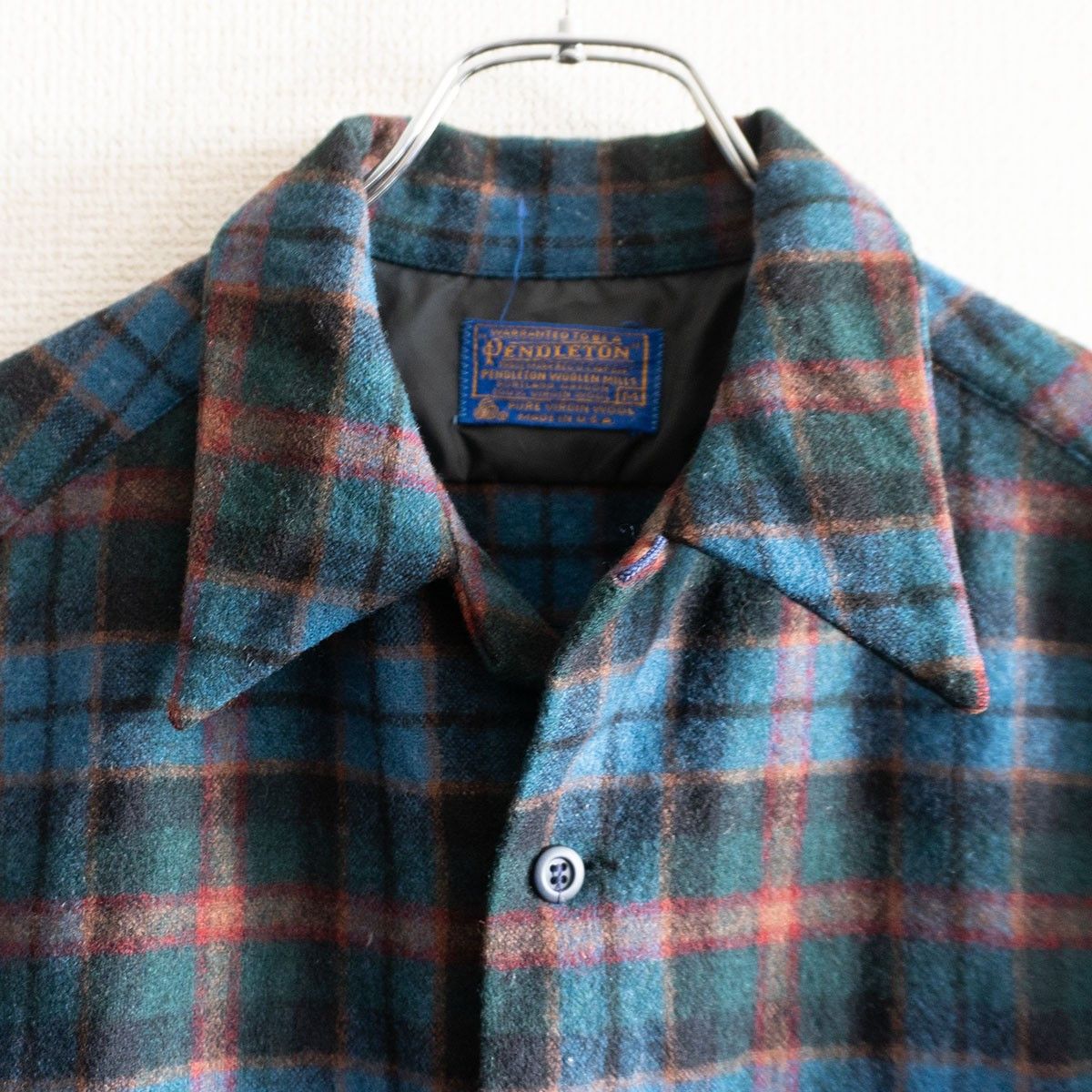 Pendleton Pendleton 70S Wool check camp shirt Size M Size US M / EU 48-50 / 2 - 2 Thumbnail
