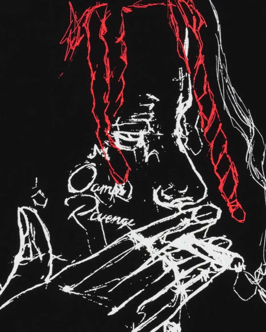 Revenge X Trippie Redd Smoking Arch Tee Black Size US S / EU 44-46 / 1 - 4 Thumbnail