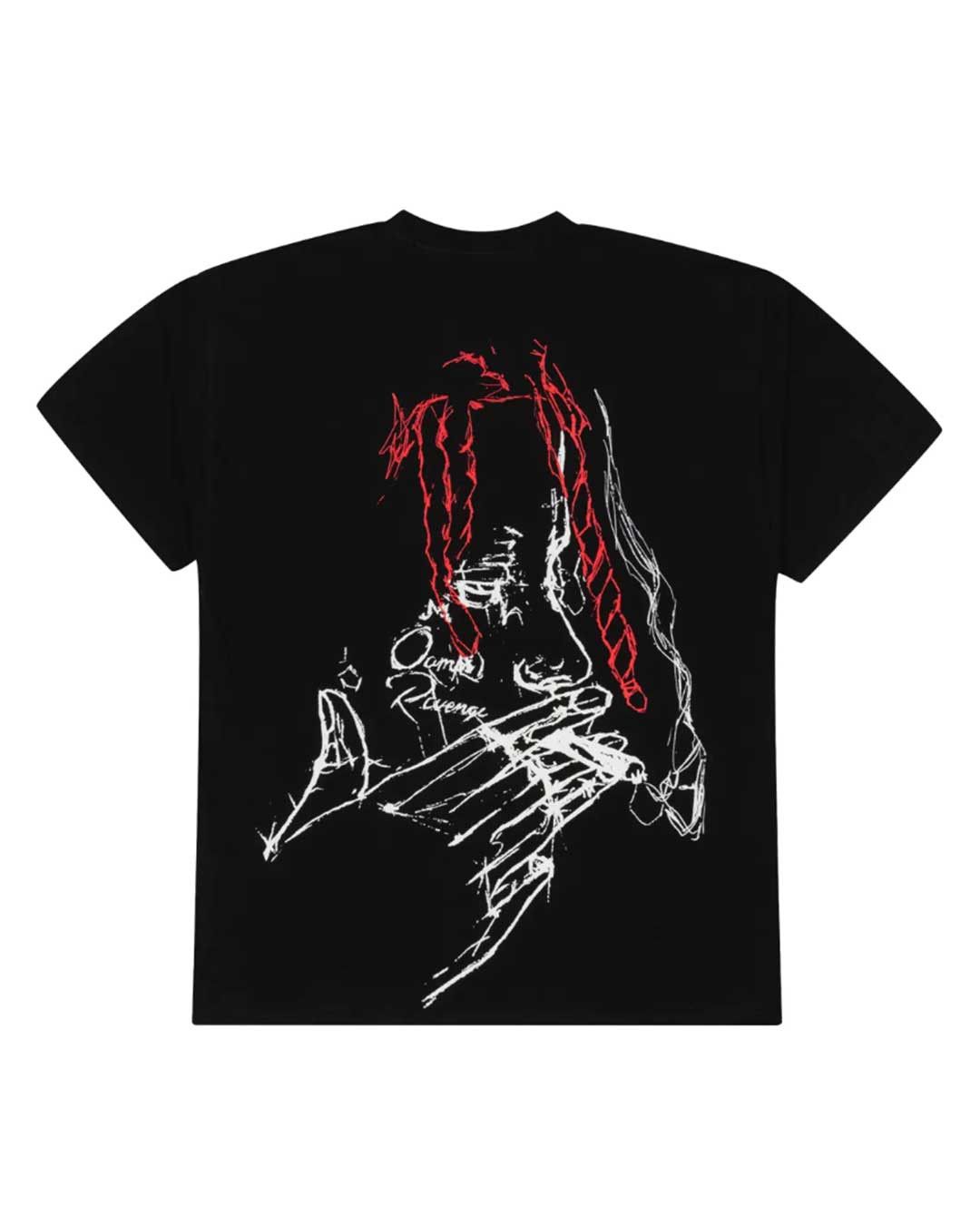 Revenge X Trippie Redd Smoking Arch Tee Black Size US S / EU 44-46 / 1 - 2 Thumbnail