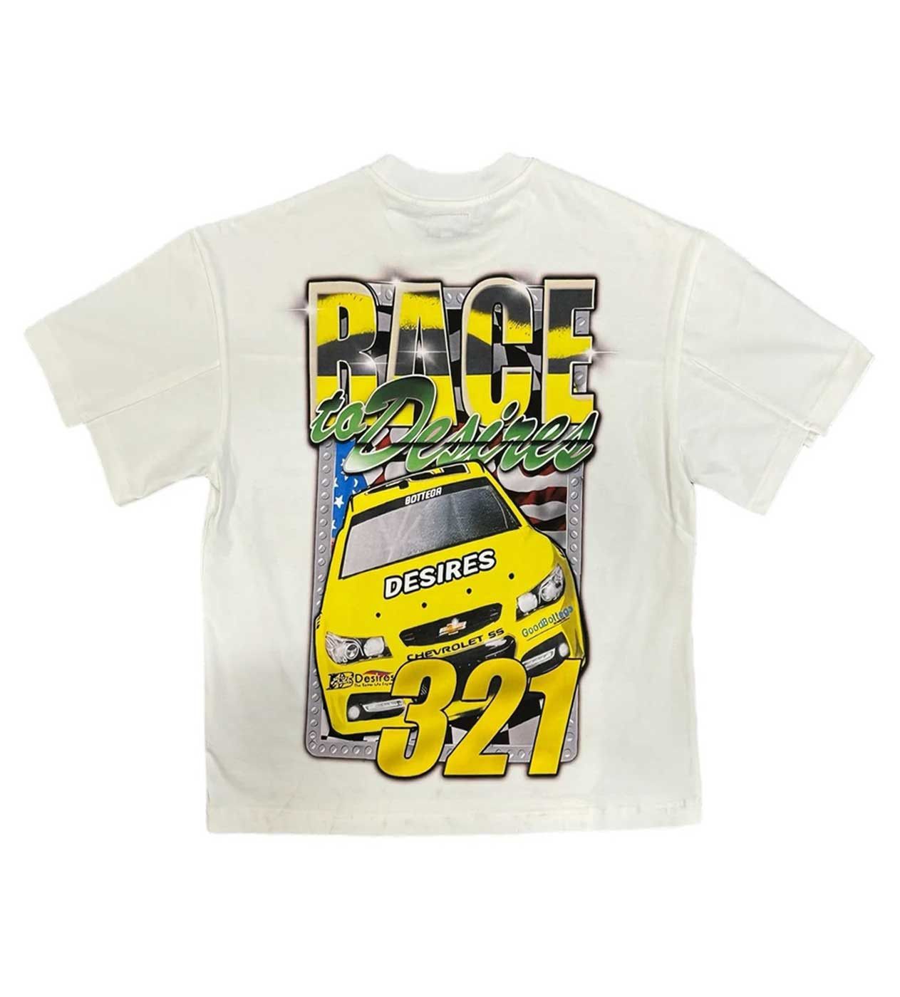 Bottega Desires Race Tee White Size US XXL / EU 58 / 5 - 2 Thumbnail