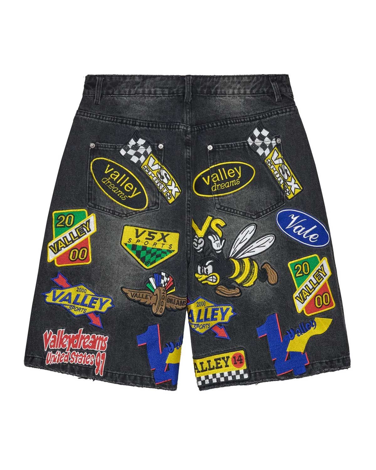 Vale Forever Passport Jorts Black Size US 34 / EU 50 - 2 Thumbnail