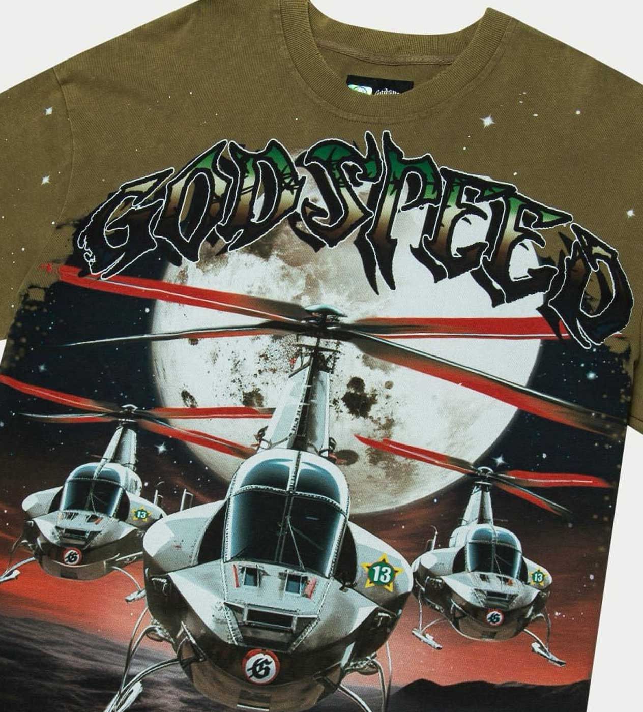 Godspeed Airstrike Tee Olive Size US S / EU 44-46 / 1 - 3 Thumbnail