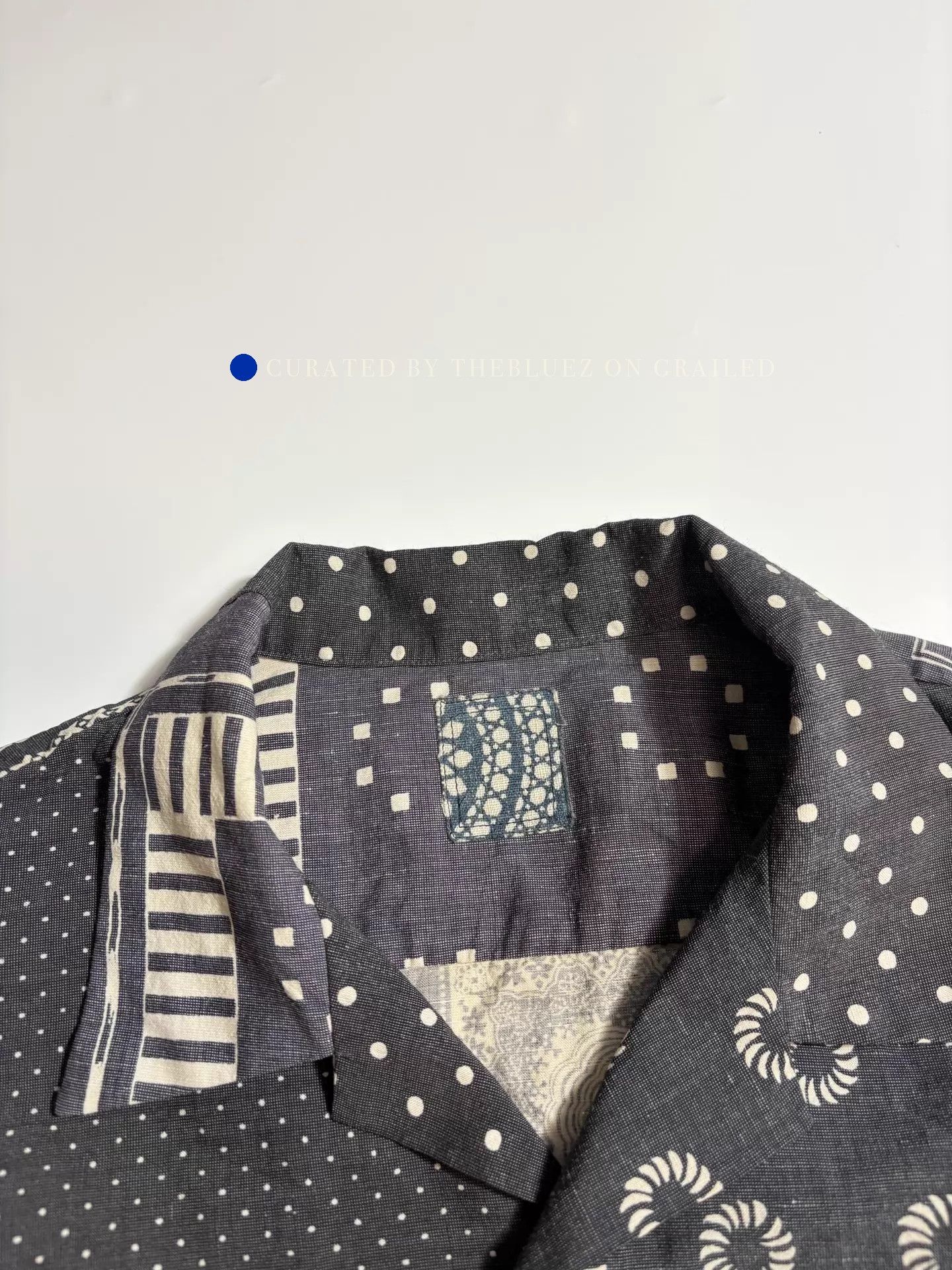 Visvim Colorblock Mud Dye Button-Up Shirt Size US L / EU 52-54 / 3 - 5 Thumbnail