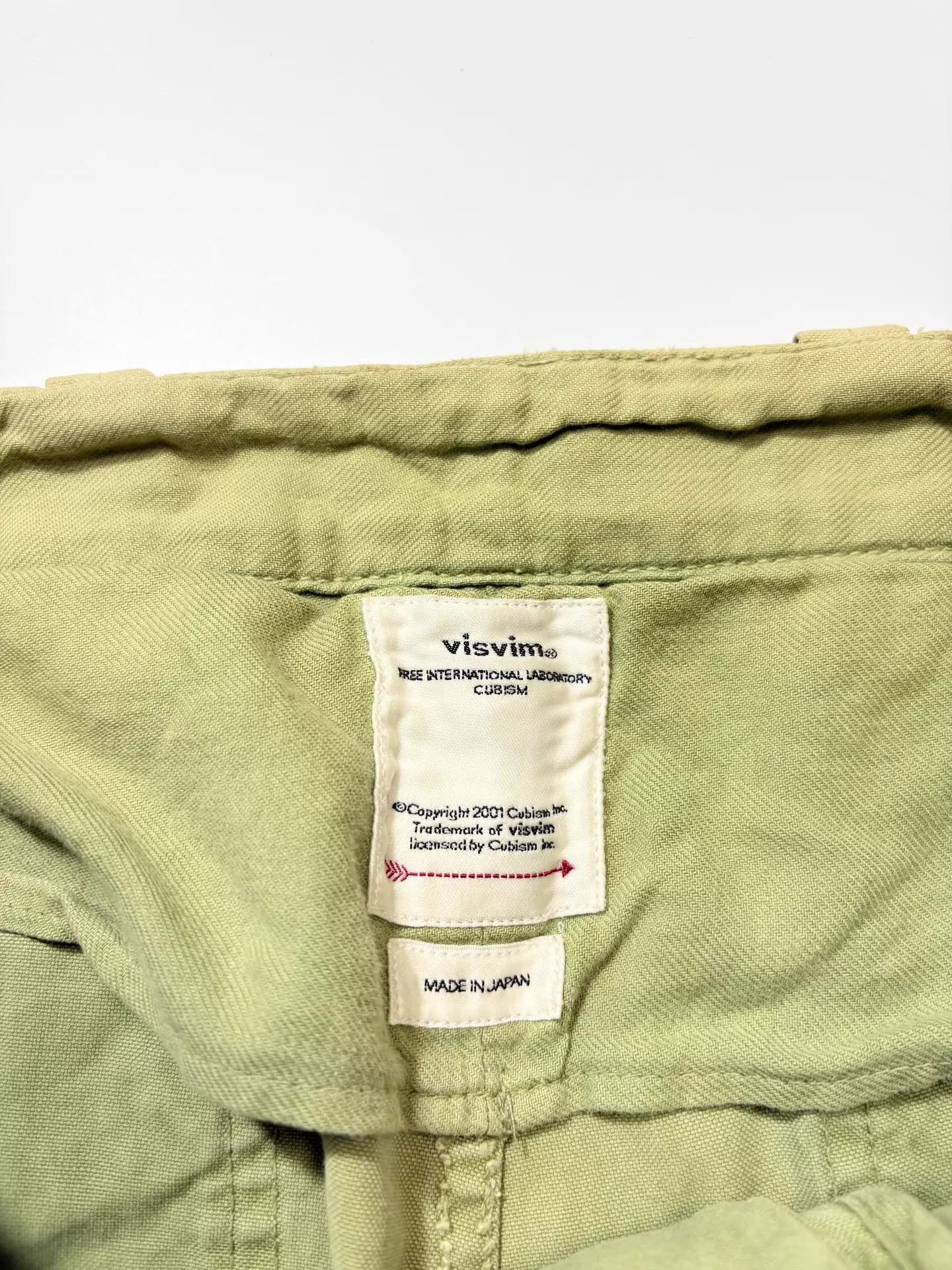 Visvim Distressed Flare Green Casual Pants Size US 30 / EU 46 - 6 Thumbnail