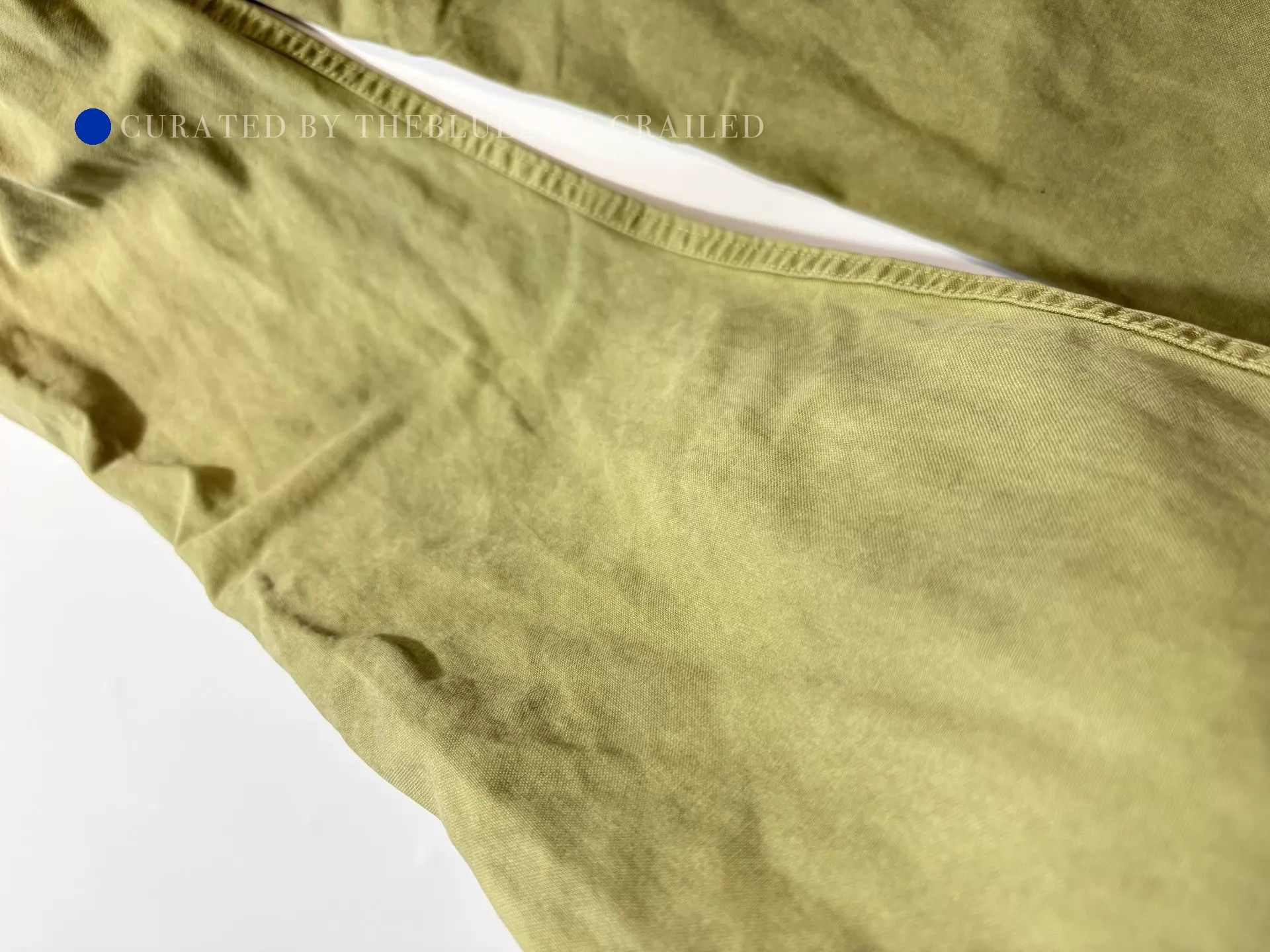 Visvim Distressed Flare Green Casual Pants Size US 30 / EU 46 - 4 Thumbnail