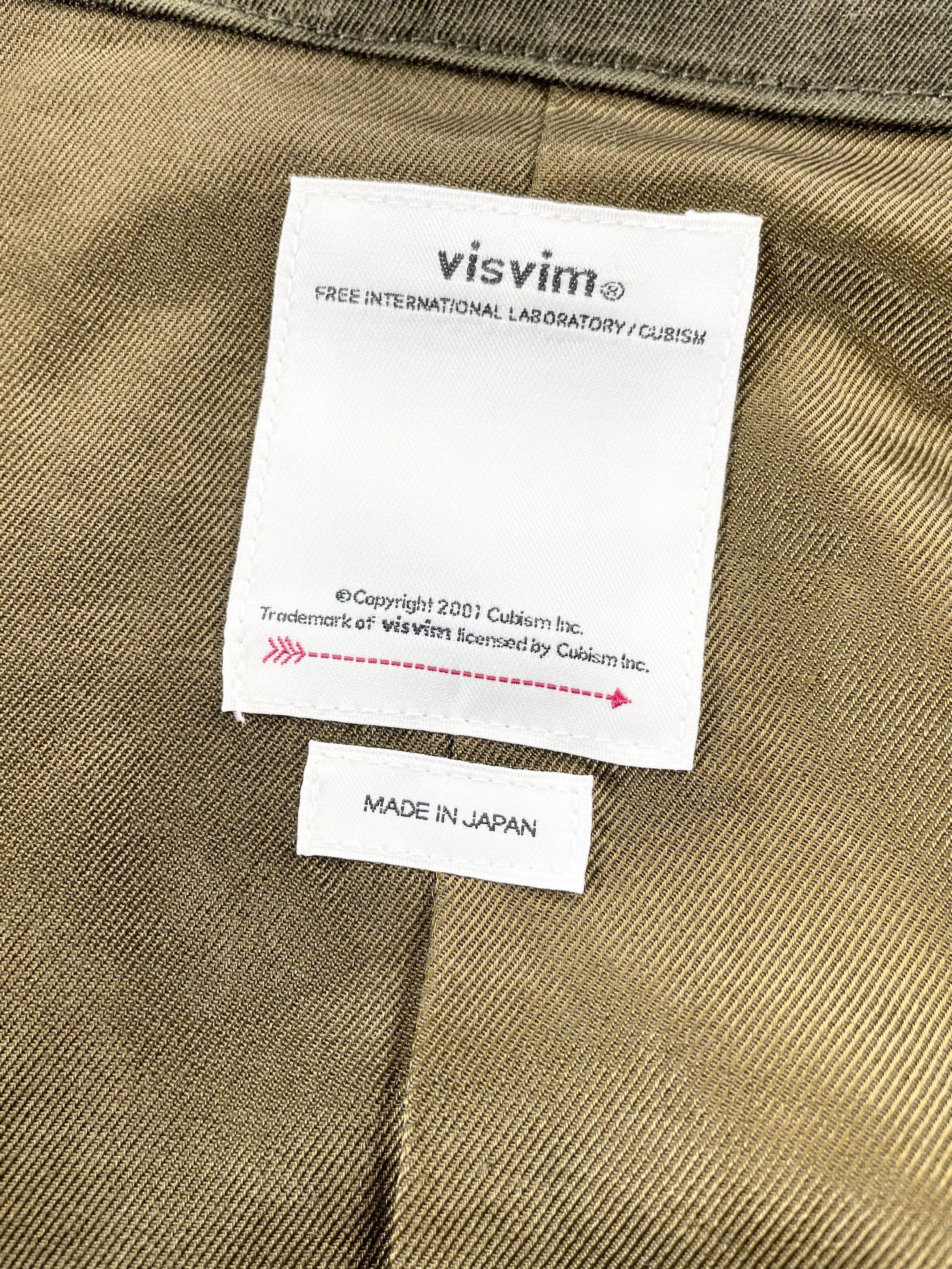 Visvim Wool Blend 4-Pocket Work Jacket in Green Size US S / EU 44-46 / 1 - 6 Thumbnail