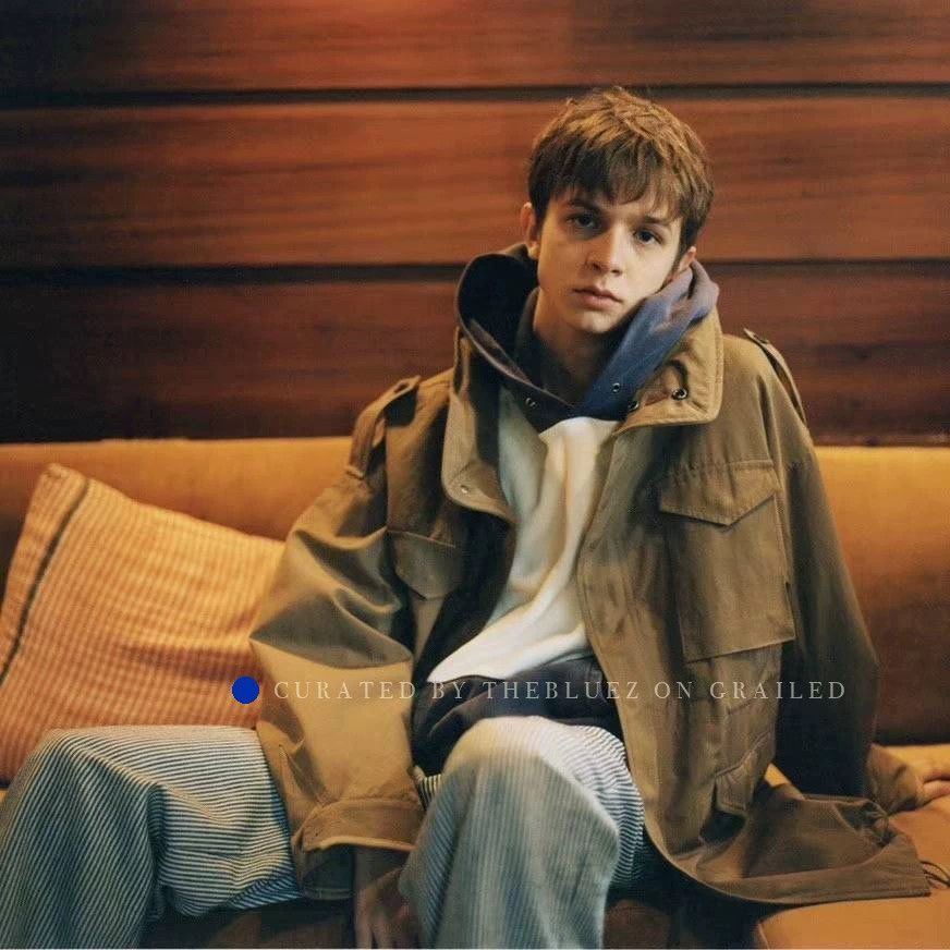 Visvim Wool Blend 4-Pocket Work Jacket in Green Size US S / EU 44-46 / 1 - 5 Thumbnail