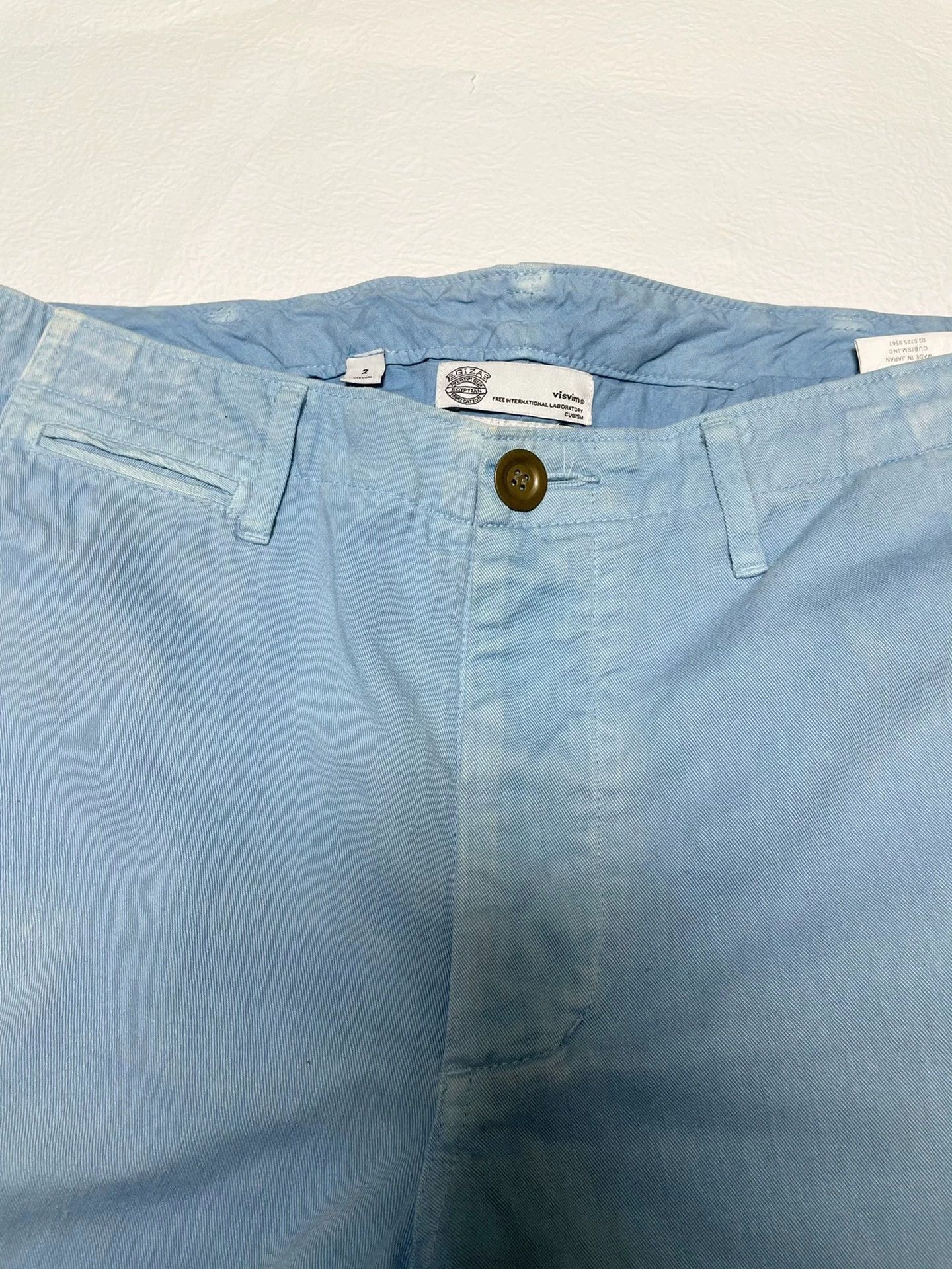Visvim Giza High Water Natural Dyed Casual Pants Size US 32 / EU 48 - 2 Thumbnail