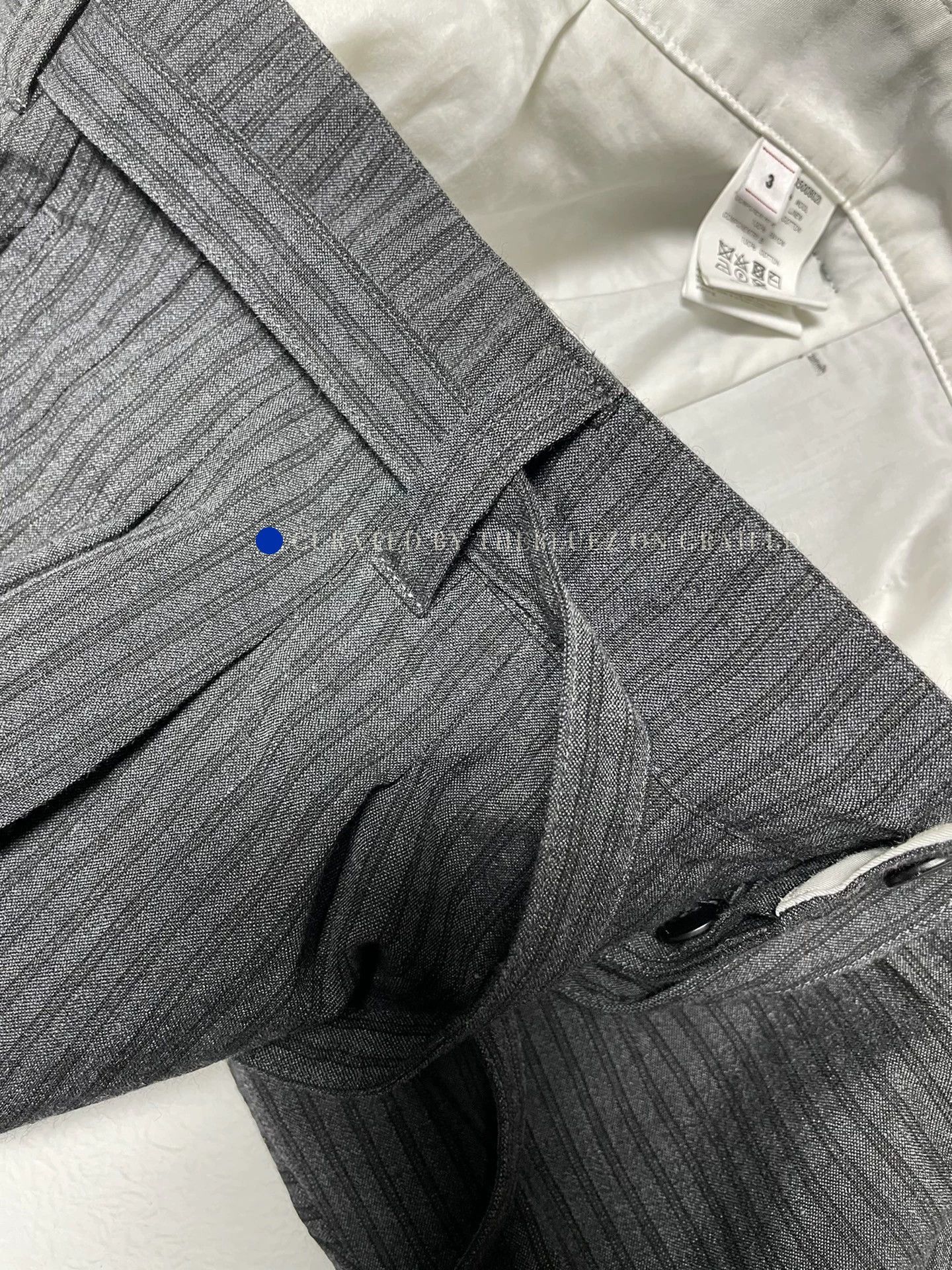 Visvim Black Stripe Casual Pants in Size 34 Size US 34 / EU 50 - 2 Thumbnail