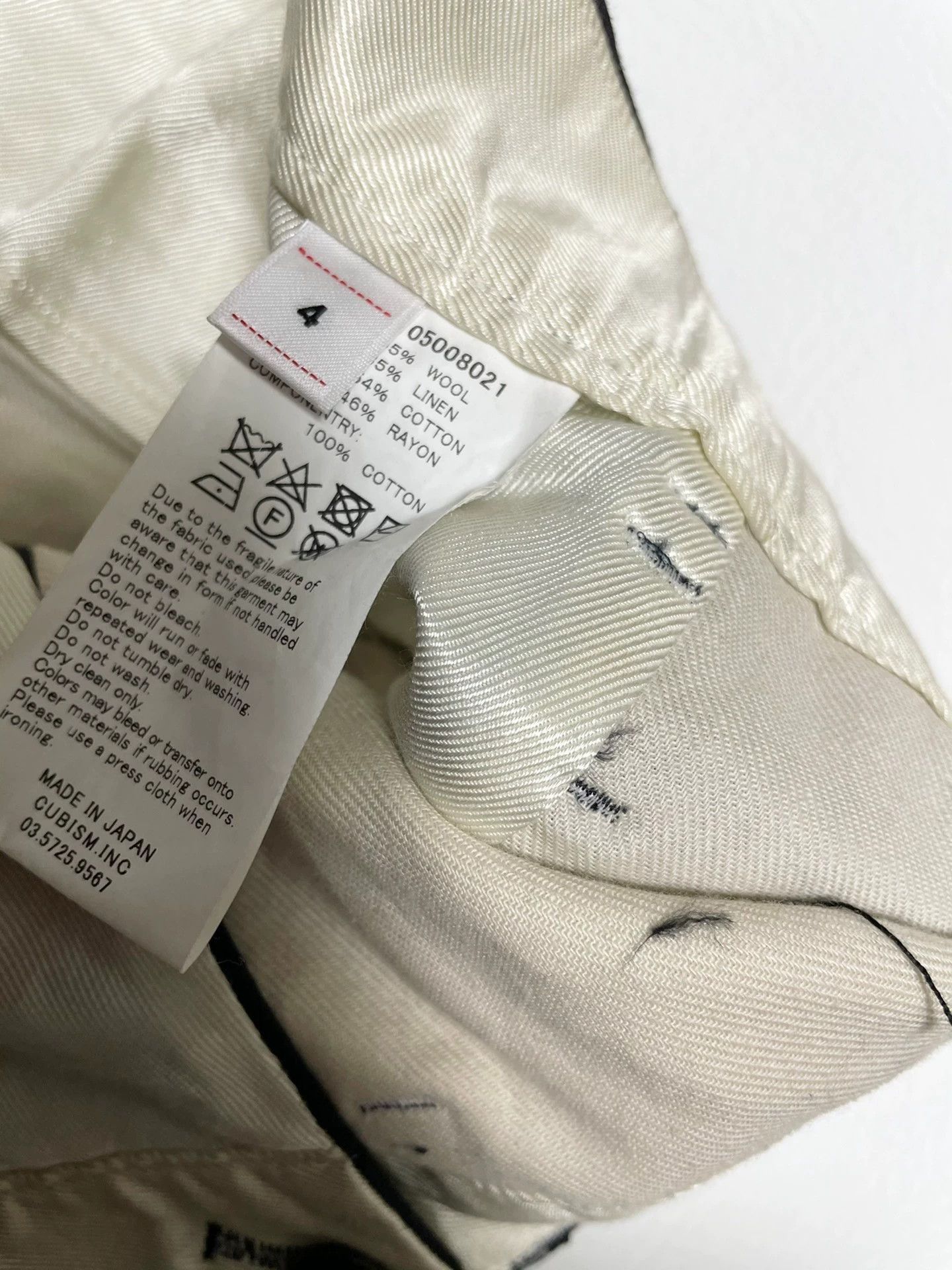 Visvim Camus Braces Pants in Black Wool Blend Size US 34 / EU 50 - 3 Thumbnail