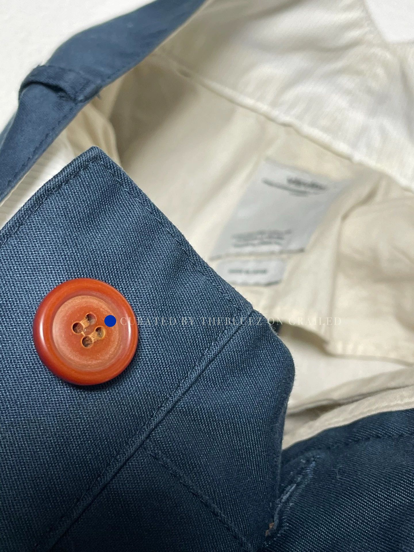 Visvim Relaxed Fit Blue 9/10 Casual Pants Size US 32 / EU 48 - 2 Thumbnail