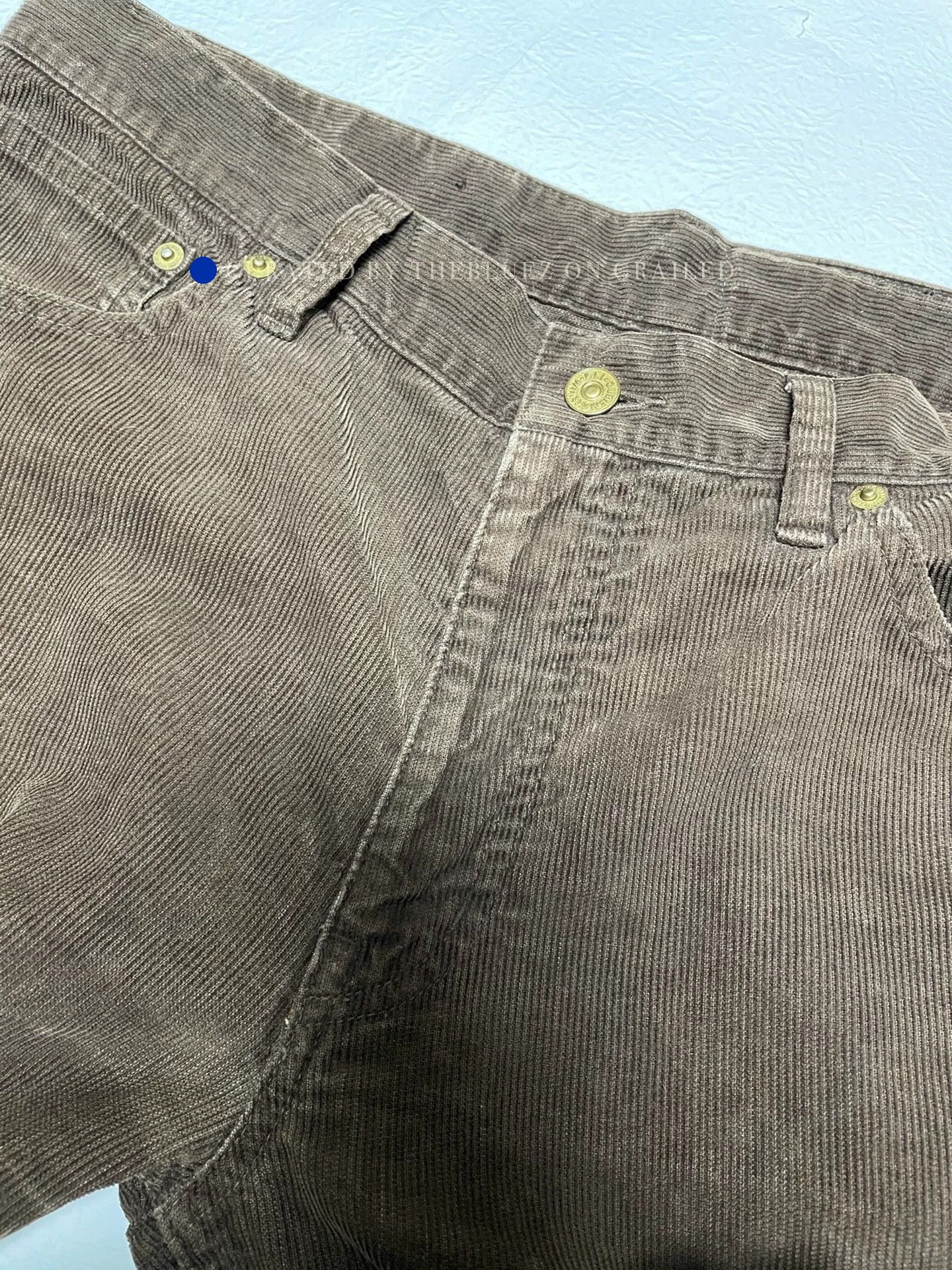 Visvim Natural Mud-Dyed Corduroy Pants Size US 34 / EU 50 - 5 Thumbnail