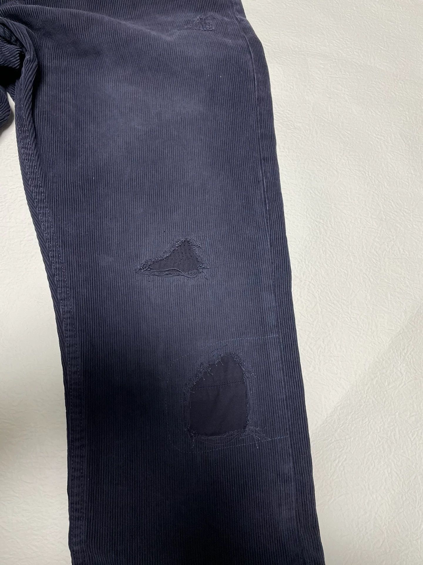 Visvim Unique Purple Cropped Corduroy Pants Size US 34 / EU 50 - 2 Thumbnail