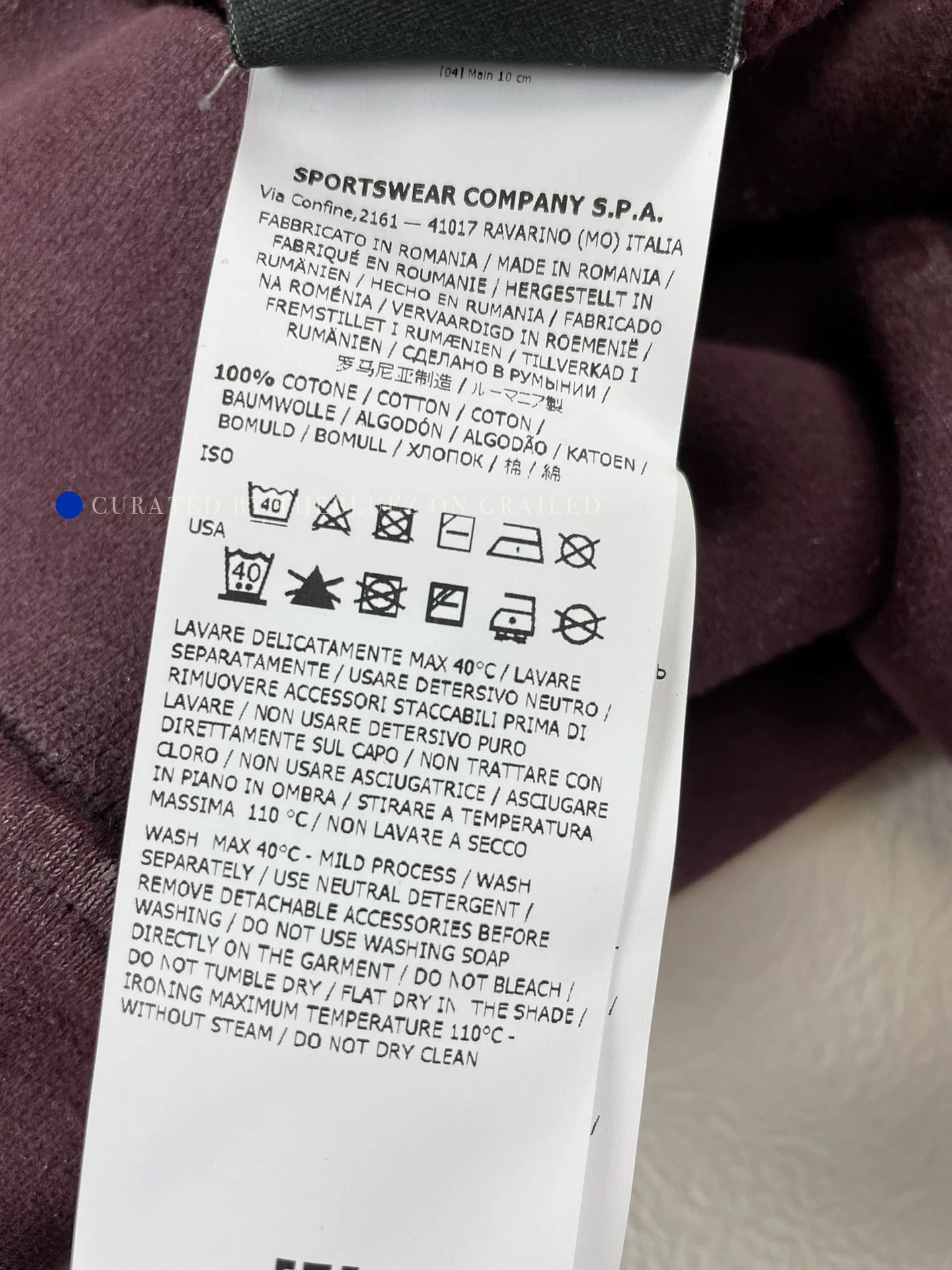 Stone Island Frosted Hoodie in Rich Purple Size US S / EU 44-46 / 1 - 9 Thumbnail