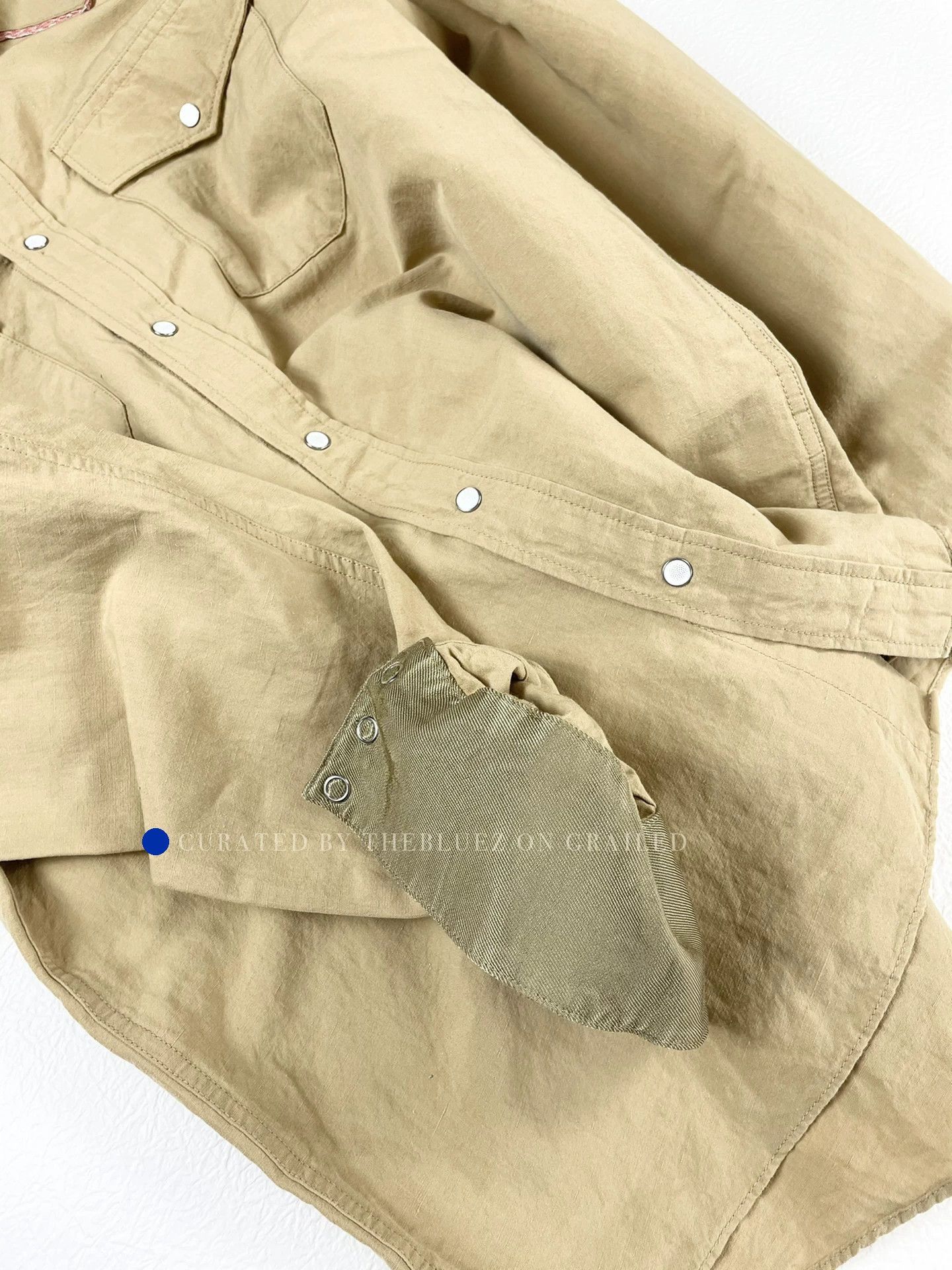 Visvim Paneled Denim Button-Up Shirt Size US M / EU 48-50 / 2 - 6 Thumbnail