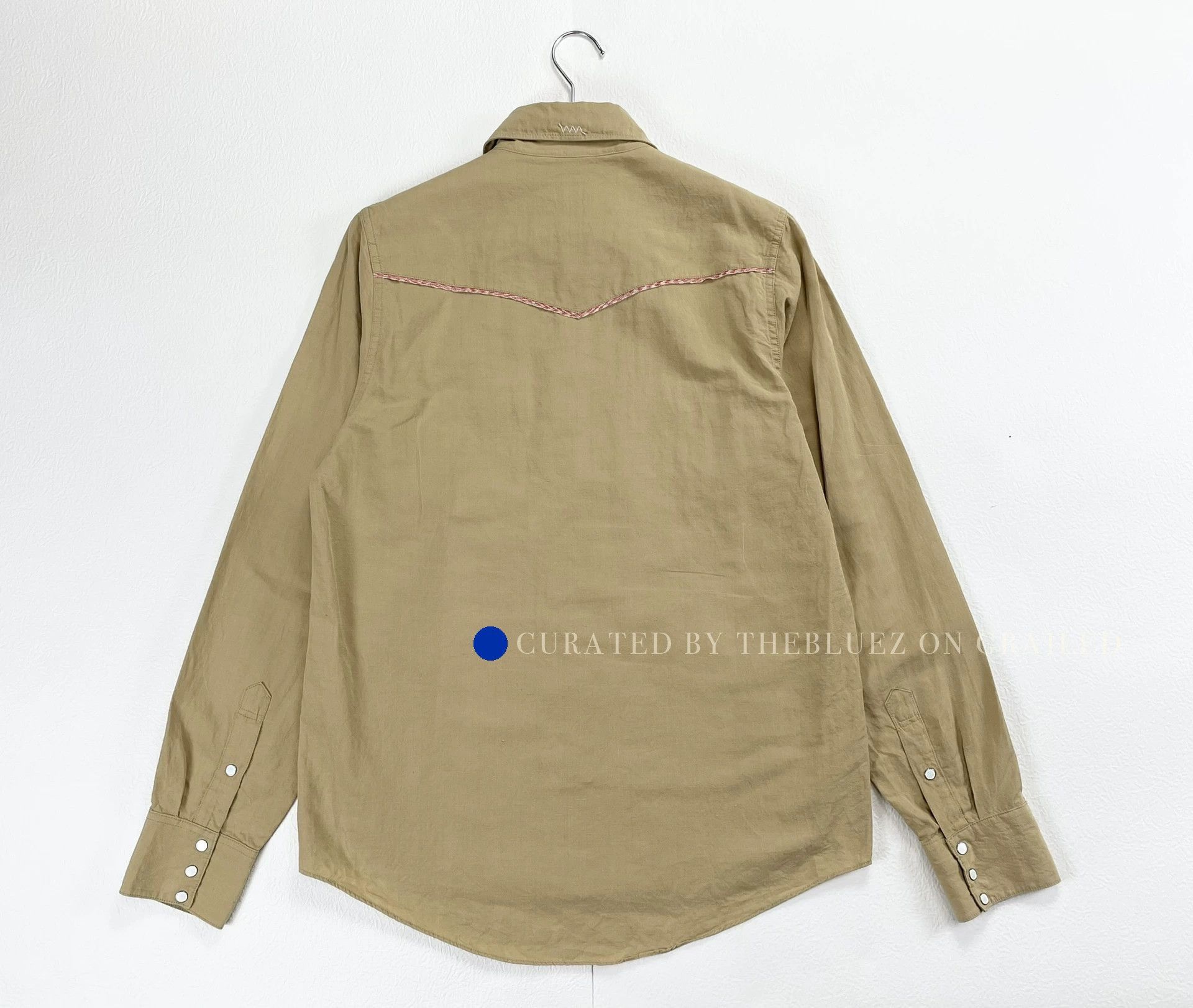 Visvim Paneled Denim Button-Up Shirt Size US M / EU 48-50 / 2 - 2 Thumbnail