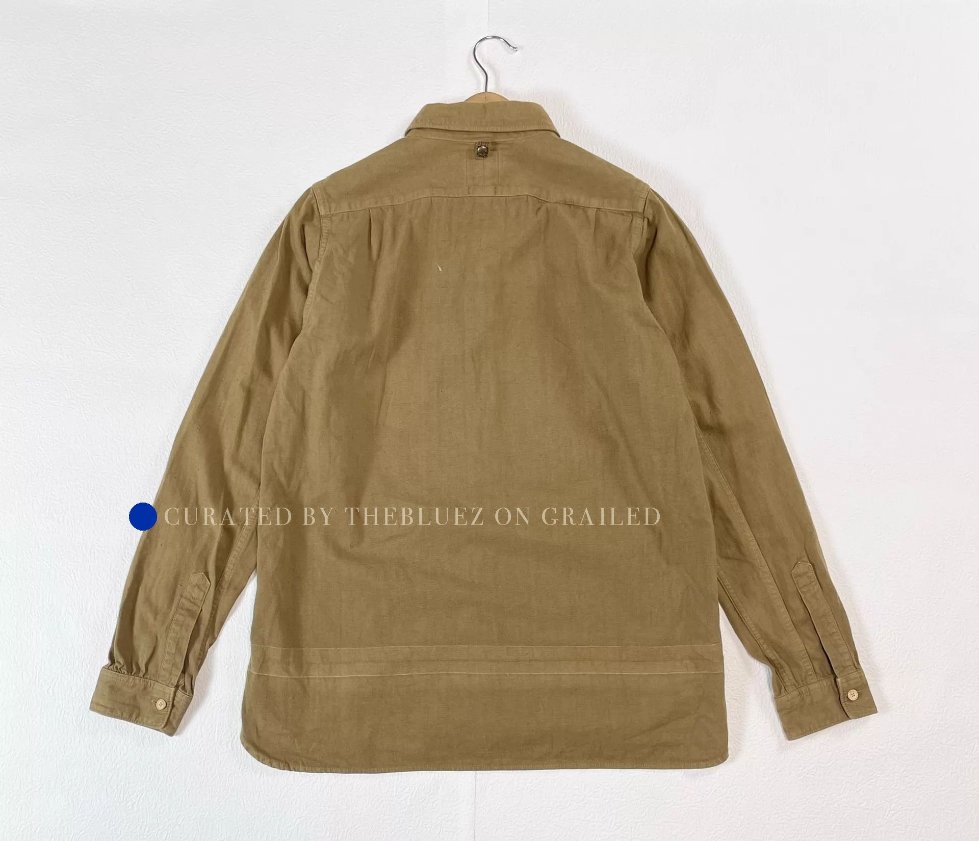 Visvim Long Rider Plant-Dyed Button-Up Shirt Size US S / EU 44-46 / 1 - 2 Thumbnail