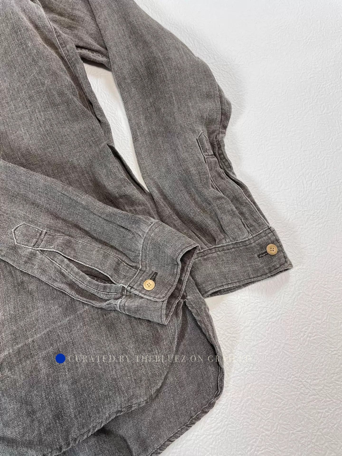 Visvim Long Rider Collarless Shirt in Multi Size US M / EU 48-50 / 2 - 3 Thumbnail