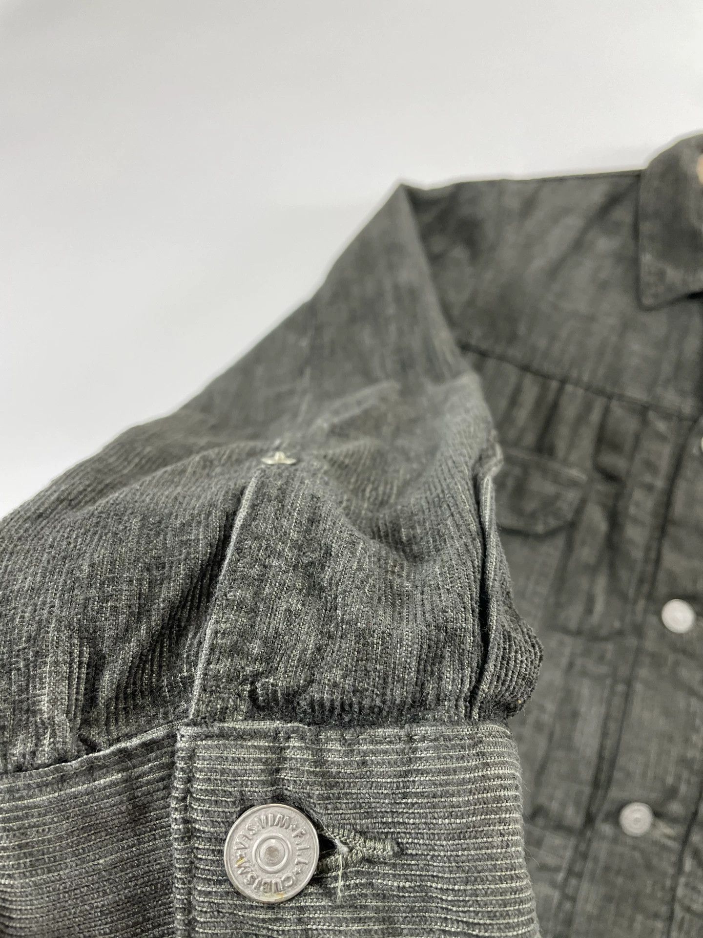 Visvim Corduroy Mud Dyed Jacket in Black Size US M / EU 48-50 / 2 - 4 Thumbnail