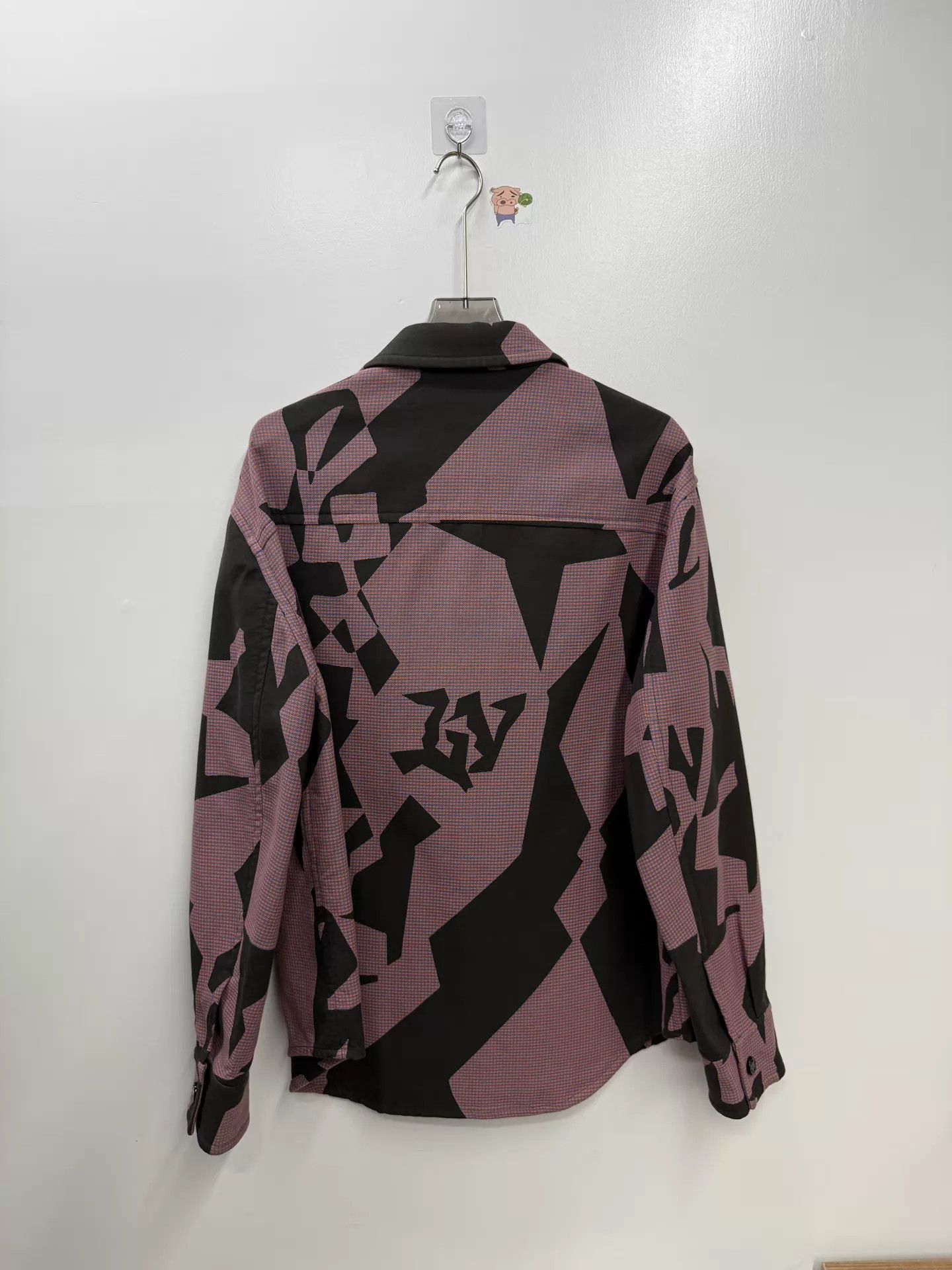 Louis Vuitton Geometric Pattern Jacket in Pink and Brown Size US L / EU 52-54 / 3 - 4 Thumbnail