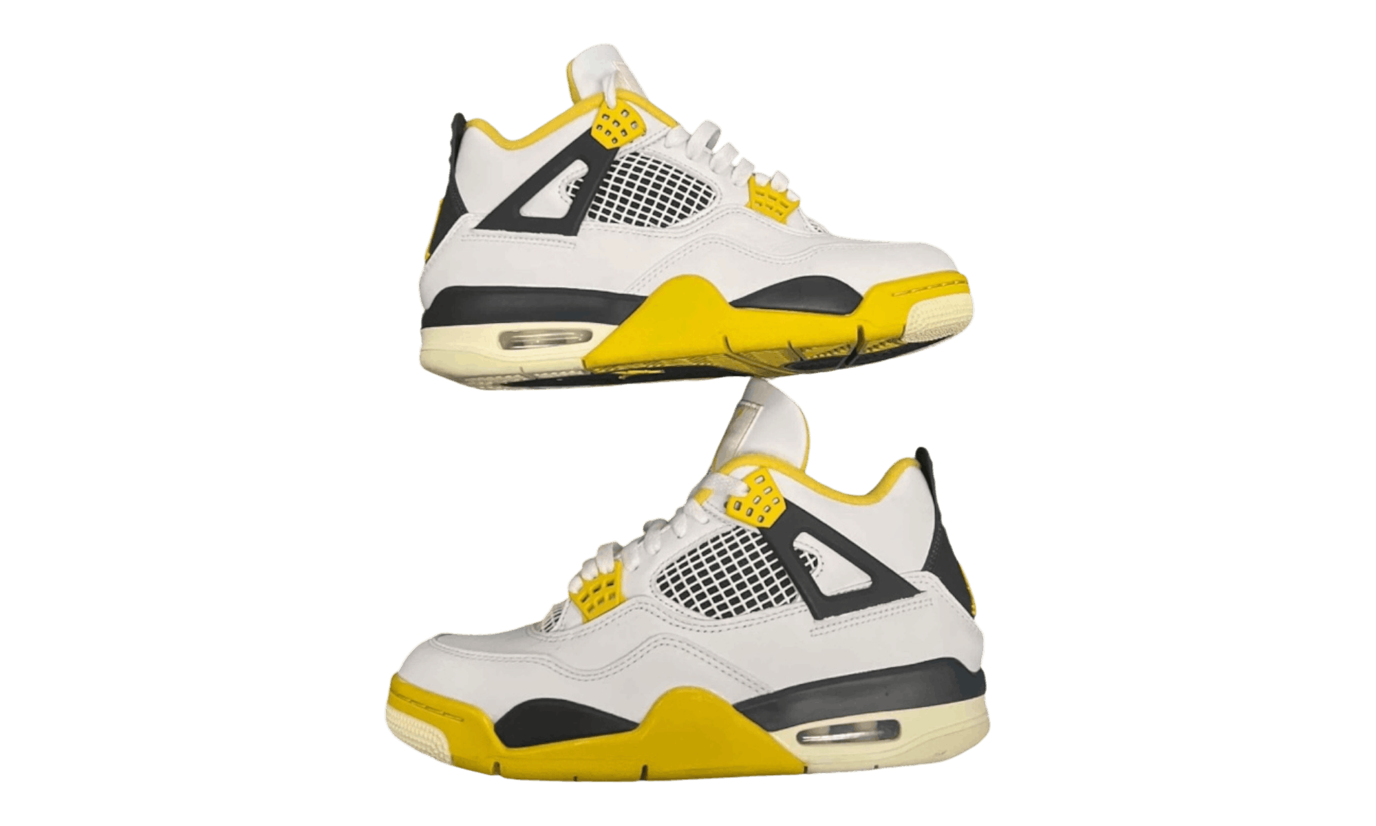 Jordan Brand Air Jordan 4 Retro "Vivid Sulfur" (Womens) (Preowned) Size US 7 / EU 40 - 2 Thumbnail