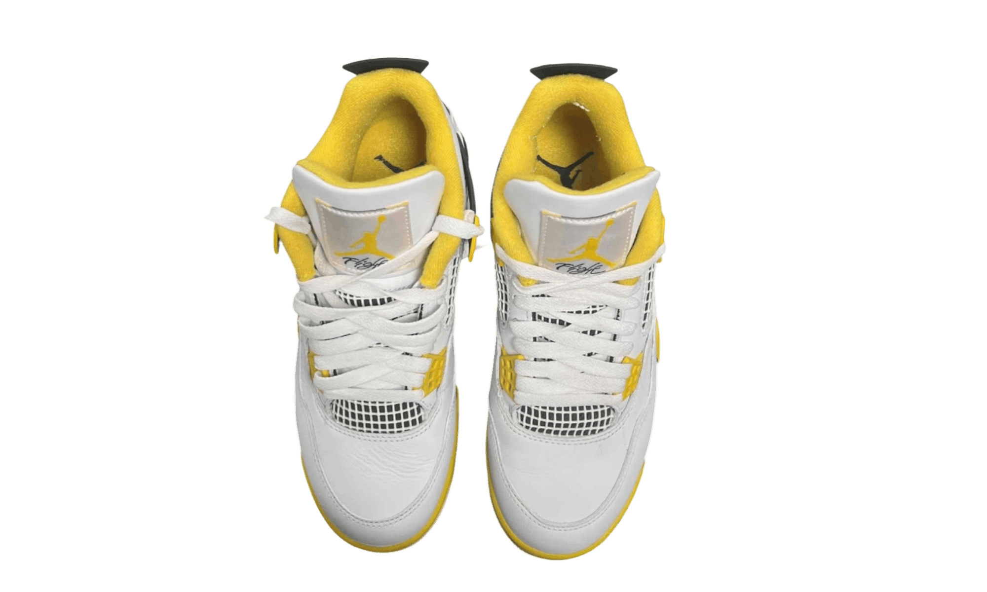 Jordan Brand Air Jordan 4 Retro "Vivid Sulfur" (Womens) (Preowned) Size US 7 / EU 40 - 4 Thumbnail