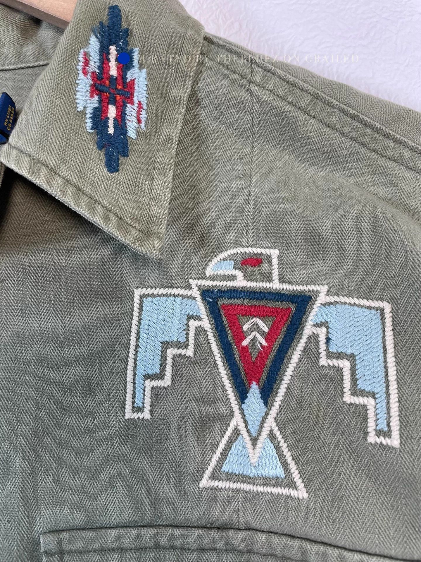 Polo Ralph Lauren Thunderbird Herringbone Workshirt Jacket Size US S / EU 44-46 / 1 - 5 Thumbnail