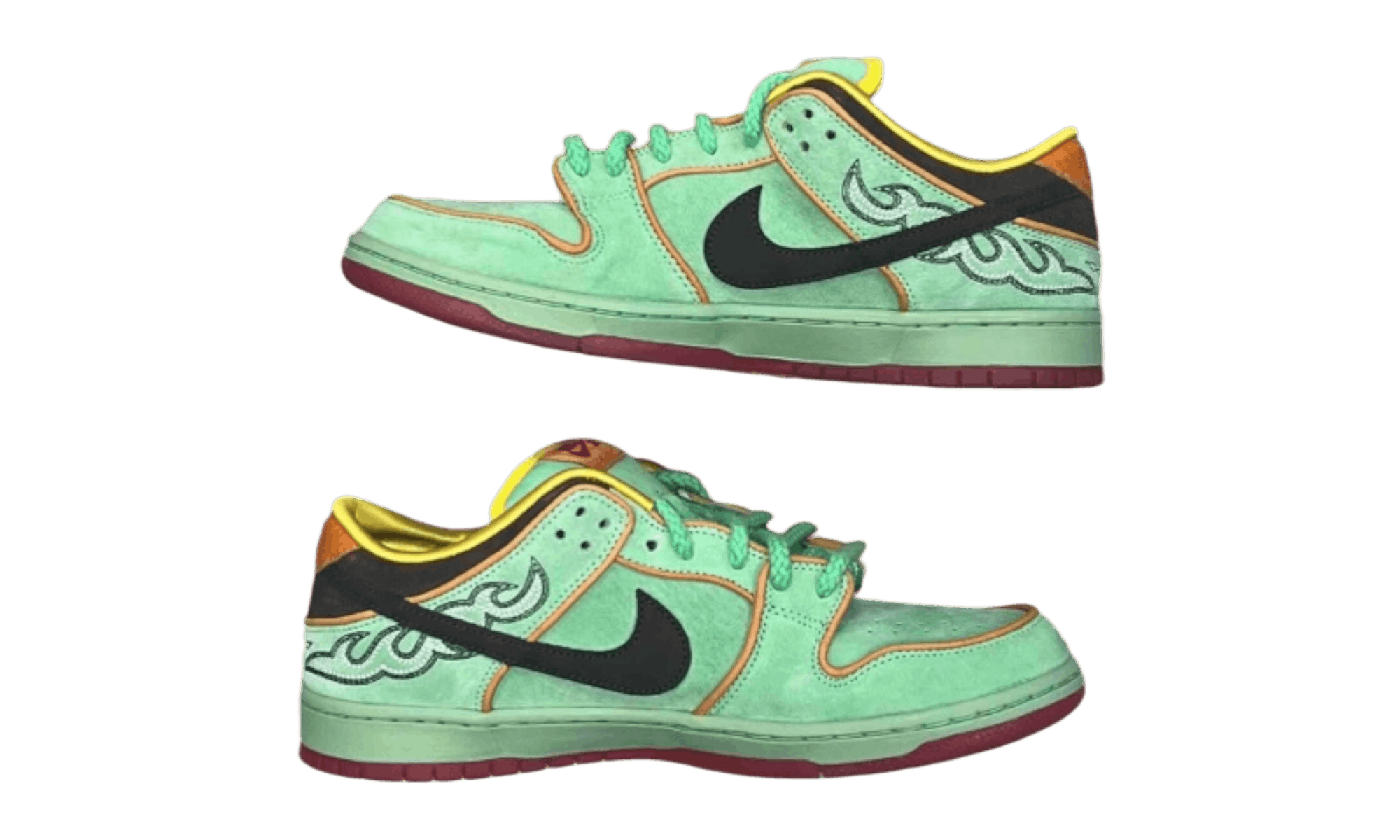 Nike SB Dunk Low Rodeo Tourmaline (PreOwned) Size US 12 / EU 45 - 3 Thumbnail