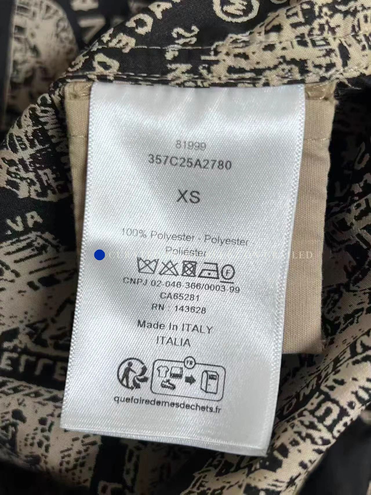 Dior Multi-Color Zip Shell Jacket in XS Size US XS / EU 42 / 0 - 4 Thumbnail