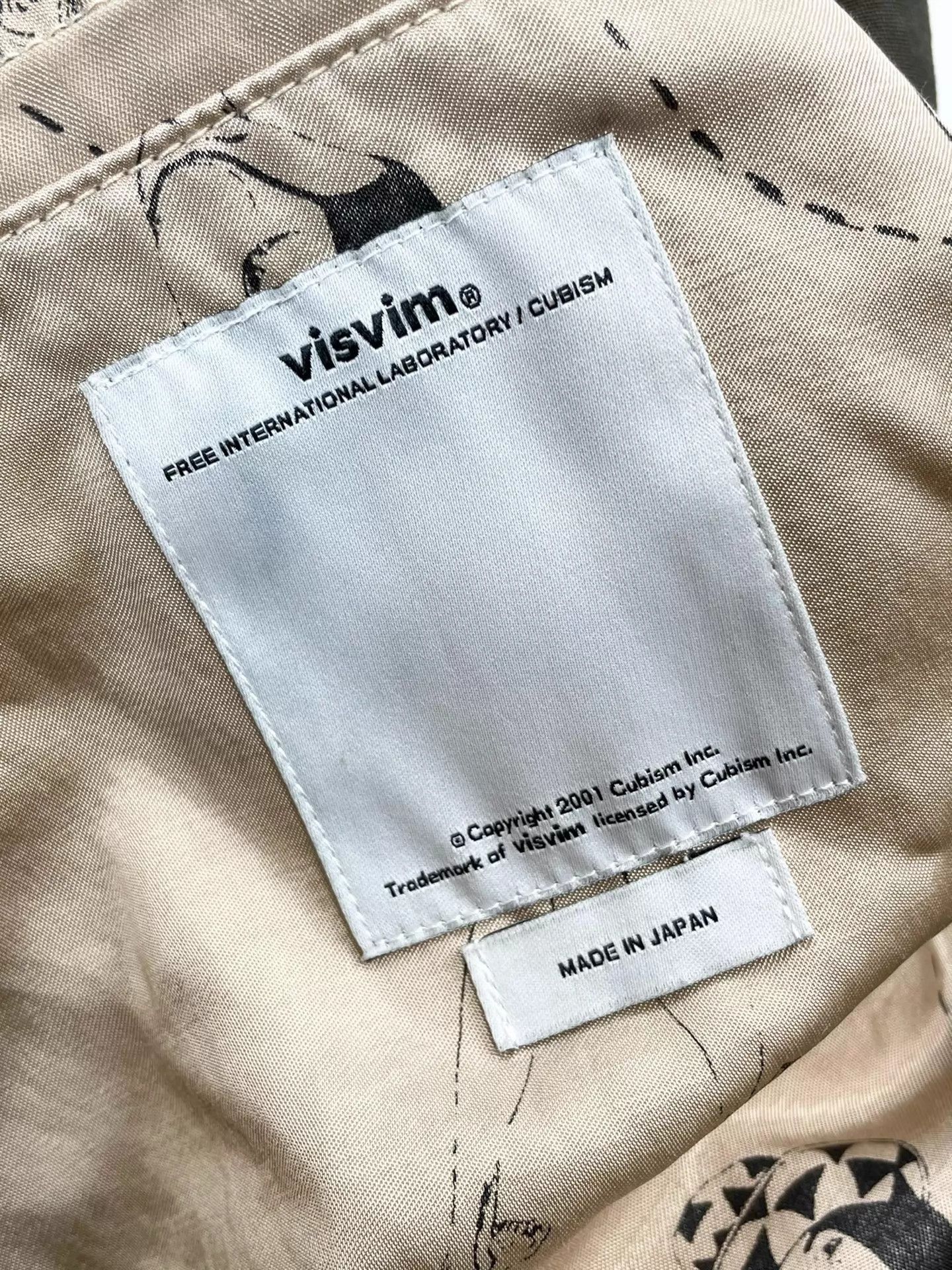 Visvim Double-Breasted Beige Coat in Size M Size US M / EU 48-50 / 2 - 6 Thumbnail
