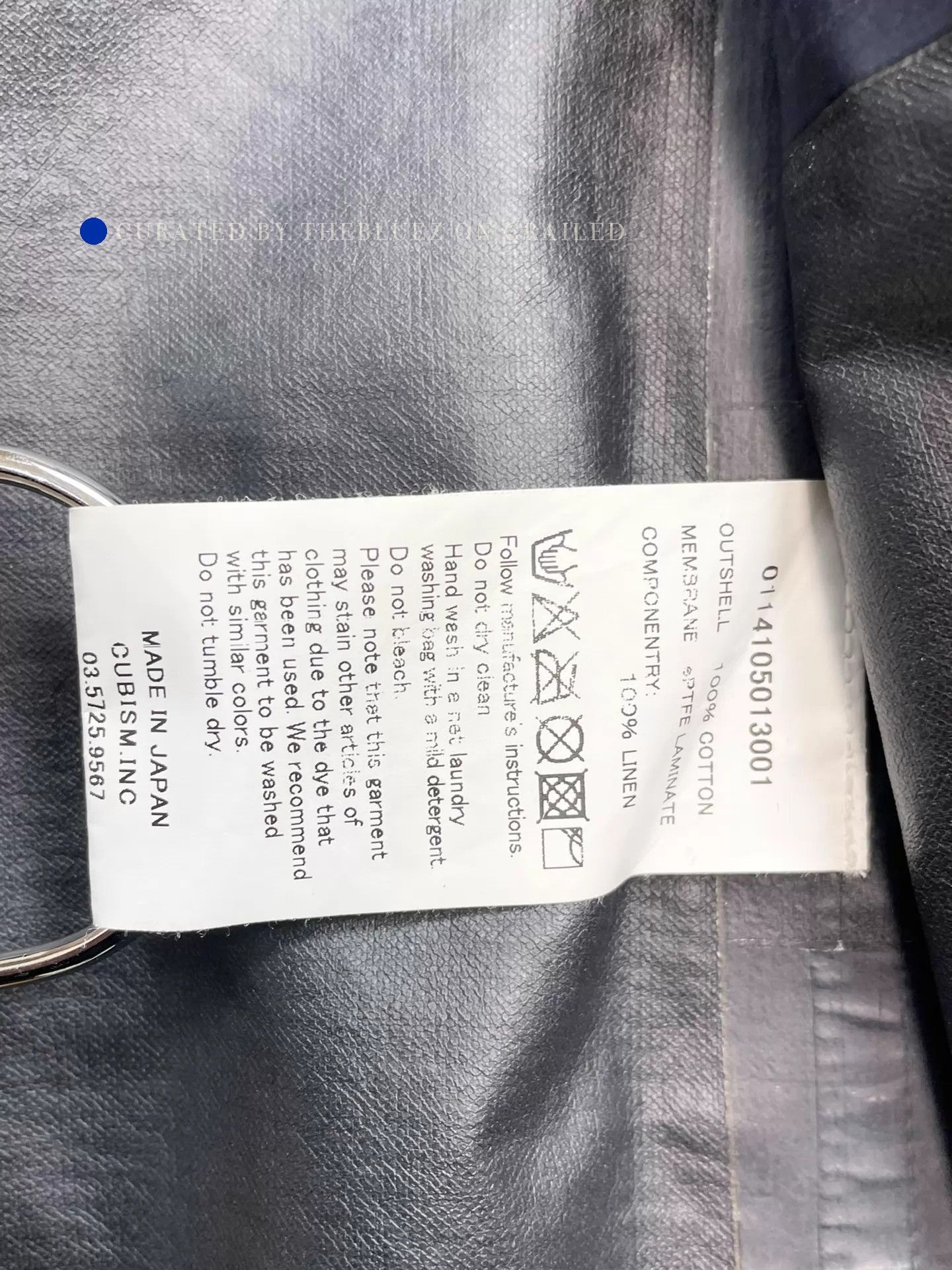 Visvim GORE-TEX Blue Work Jacket - Size S Size US S / EU 44-46 / 1 - 6 Thumbnail