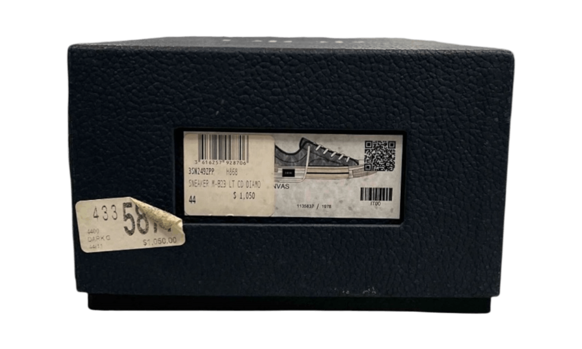 Dior B23 Low Top Gray CD Diamond Sneakers (PreOwned) Size US 11 / EU 44 - 8 Thumbnail