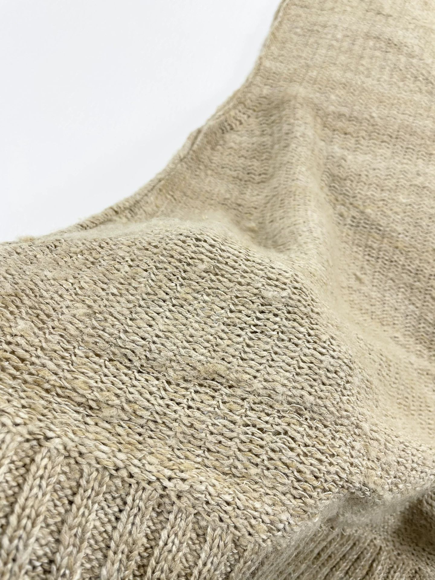 Visvim Lightweight Beige Knit Vest Size US M / EU 48-50 / 2 - 4 Thumbnail