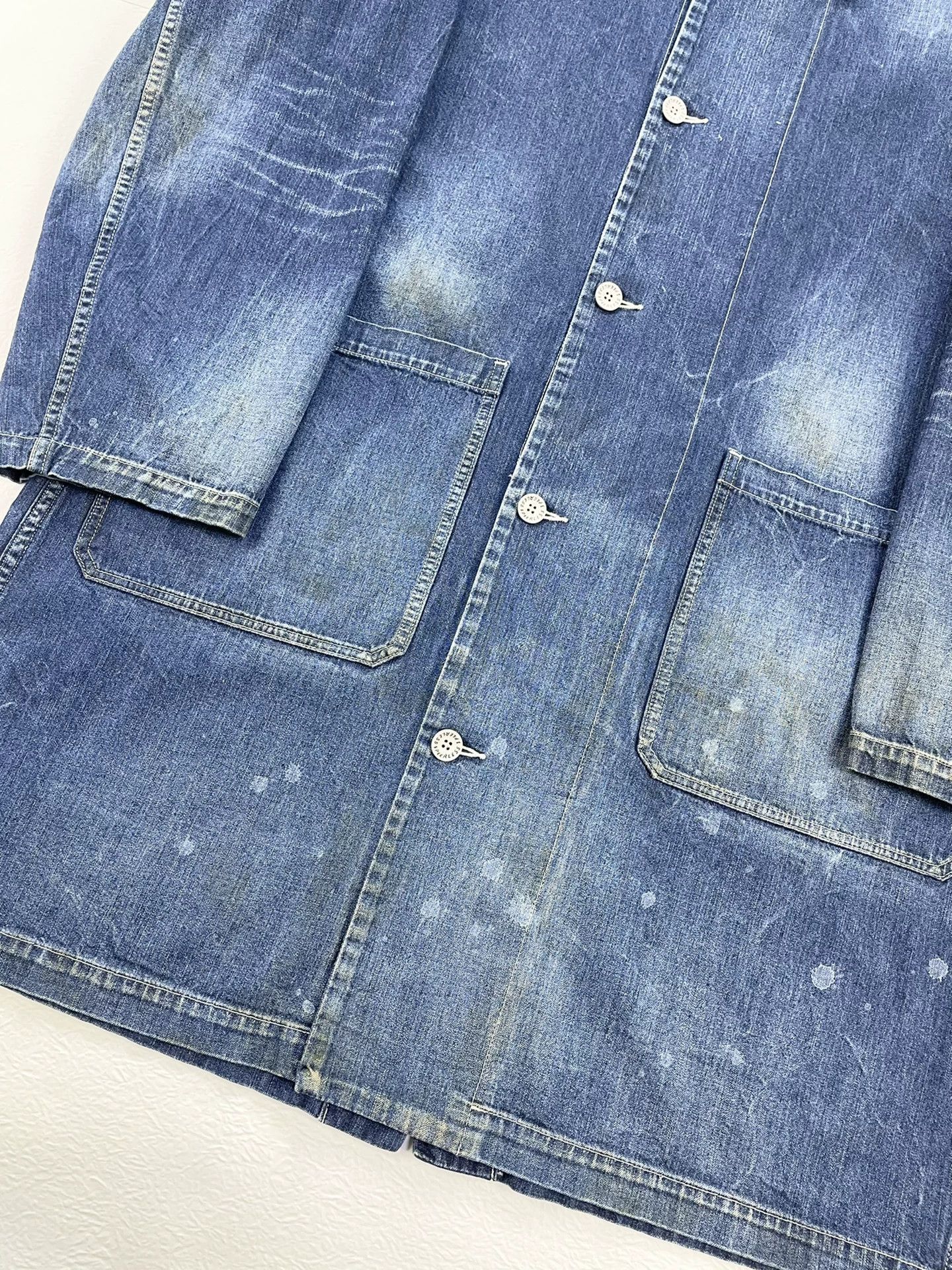 Visvim Vintage Grease Monkey Coat in Blue Size US S / EU 44-46 / 1 - 3 Thumbnail