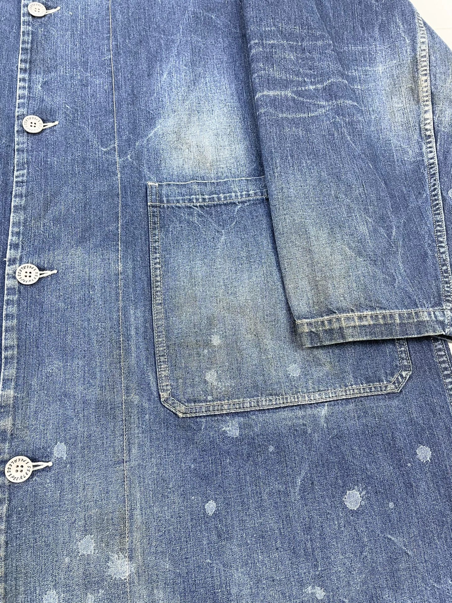 Visvim Vintage Grease Monkey Coat in Blue Size US S / EU 44-46 / 1 - 4 Thumbnail
