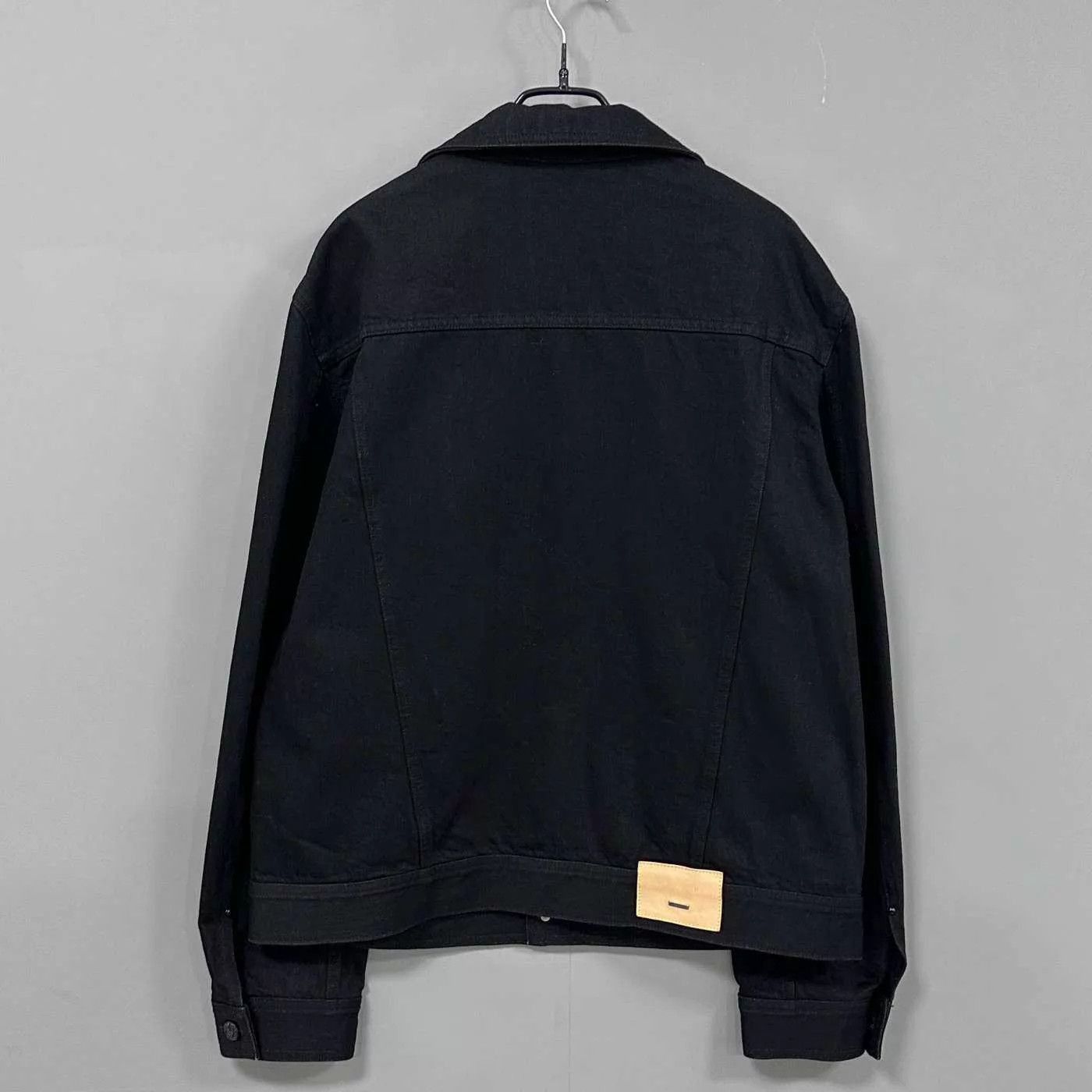 Louis Vuitton Vintage Washed Black Denim Jacket Size US L / EU 52-54 / 3 - 3 Thumbnail