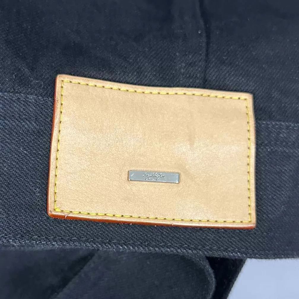 Louis Vuitton Vintage Washed Black Denim Jacket Size US L / EU 52-54 / 3 - 6 Thumbnail